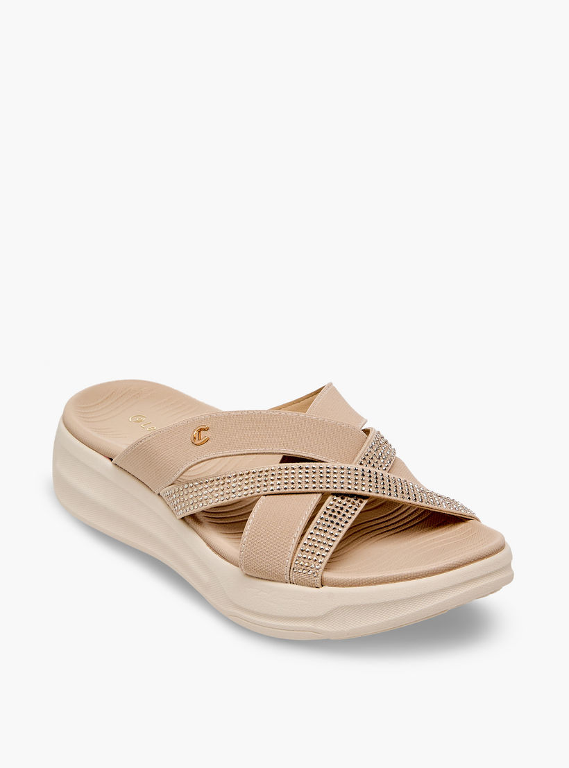 Le Confort Women Embellished Platform Sandals-women-shoes-sandals-flats-image-2