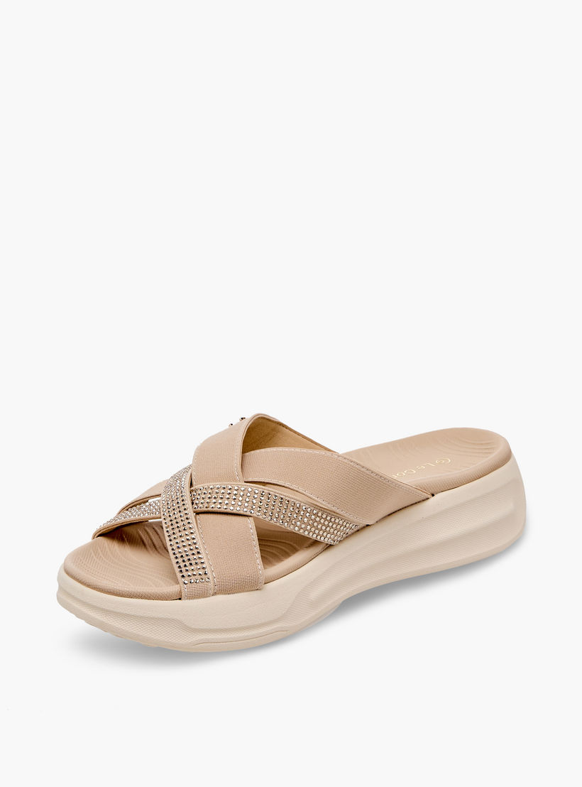 Le Confort Women Embellished Platform Sandals-women-shoes-sandals-flats-image-4