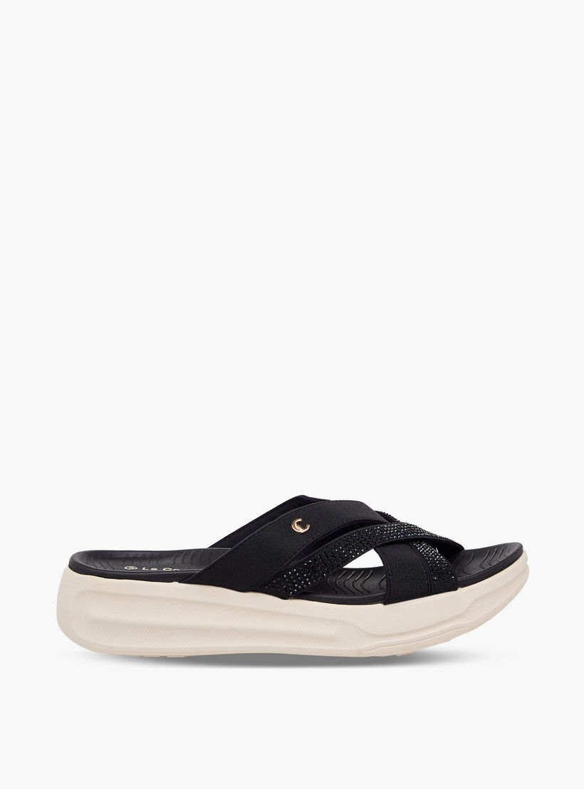 صندل بلاتفورم مزين للنساء من لو كونفورت-women-shoes-sandals-flats-image-3