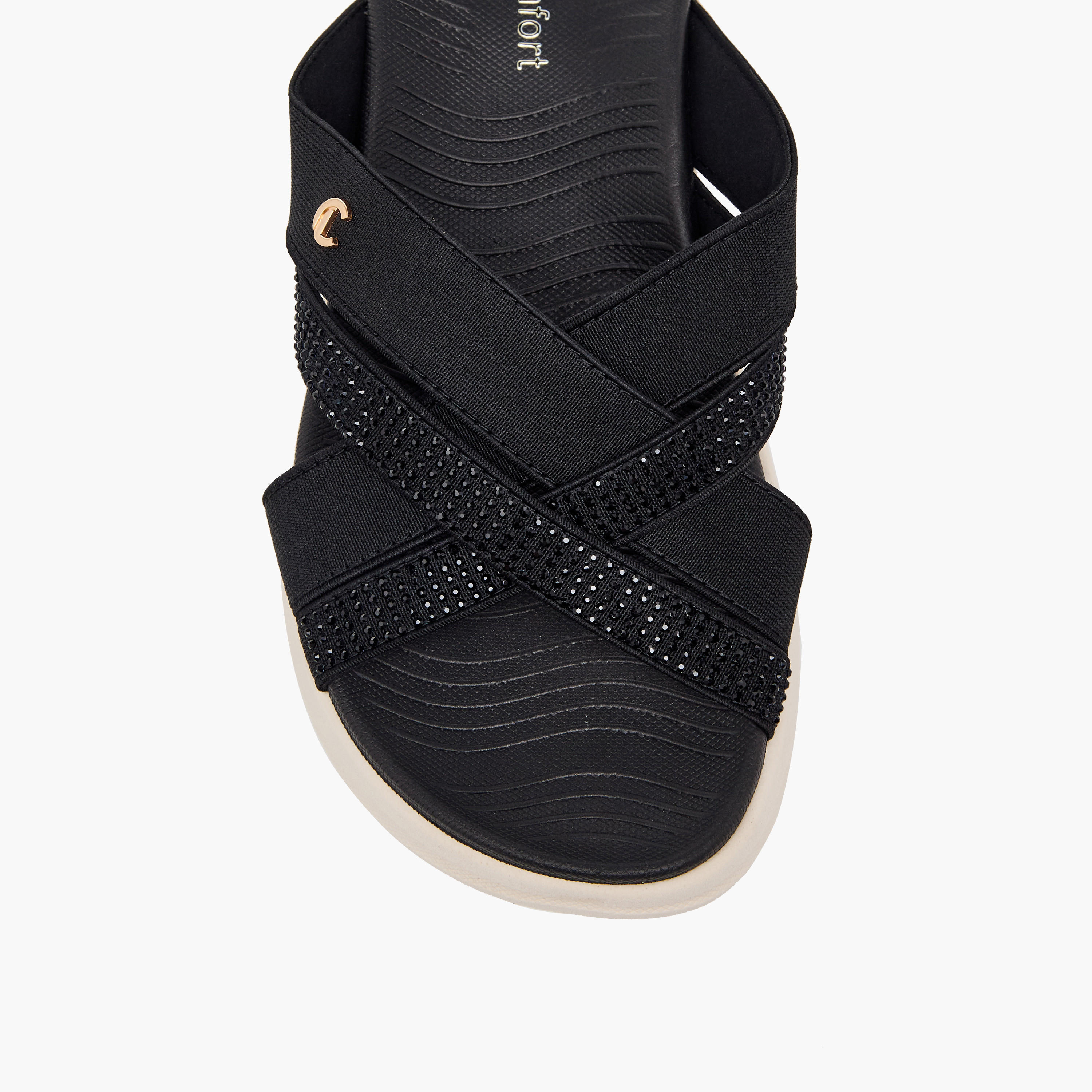 صندل بلاتفورم مزين للنساء من لو كونفورت-women-shoes-sandals-flats-image-7