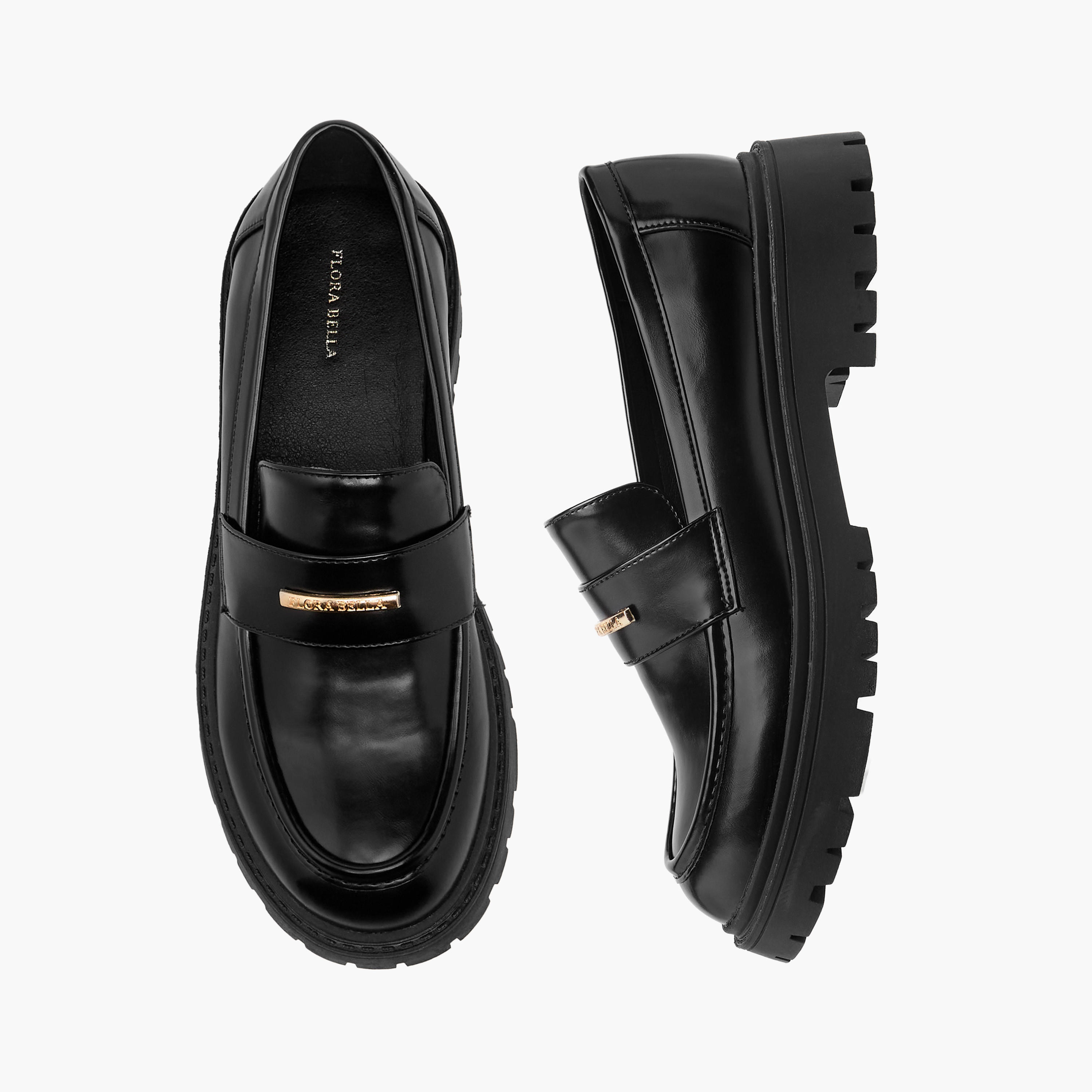 Flora Bella Women Metal Accent Loafers-women-shoes-loafersandmoccasins-image-1