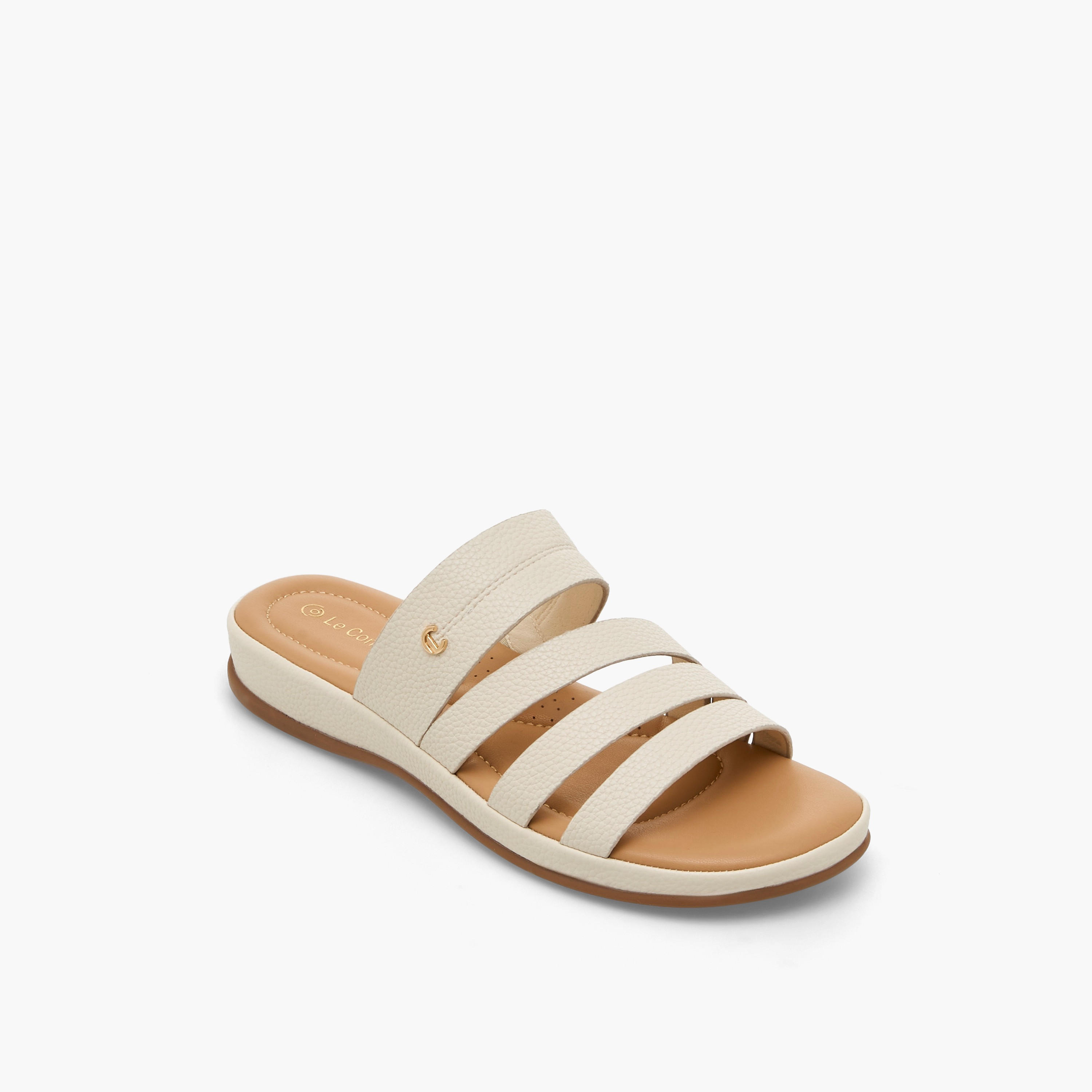 Le Confort Women Slip-On Comfort Sandals-women-shoes-sandals-flats-image-2
