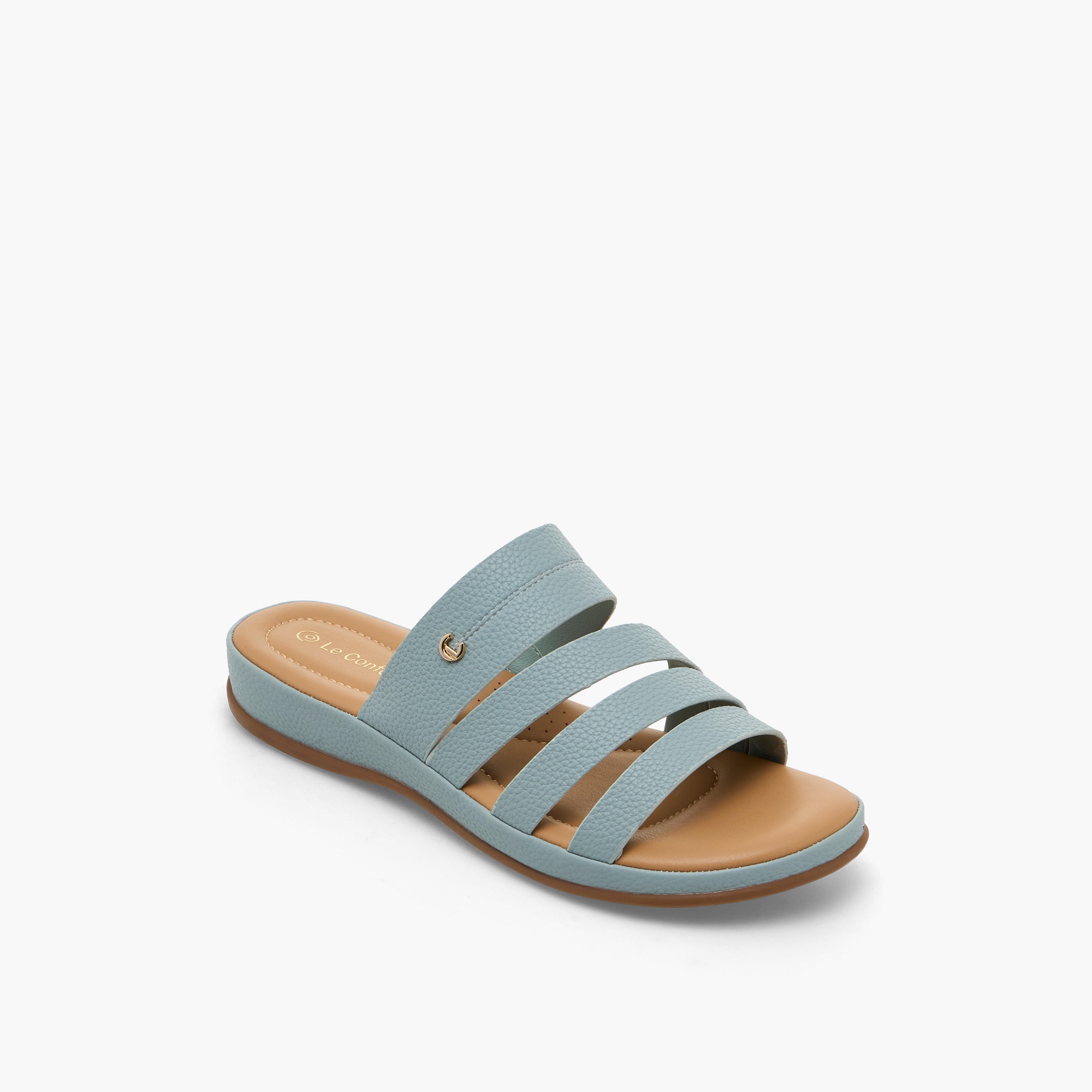 Le Confort Women Slip-On Comfort Sandals-women-shoes-sandals-flats-image-2