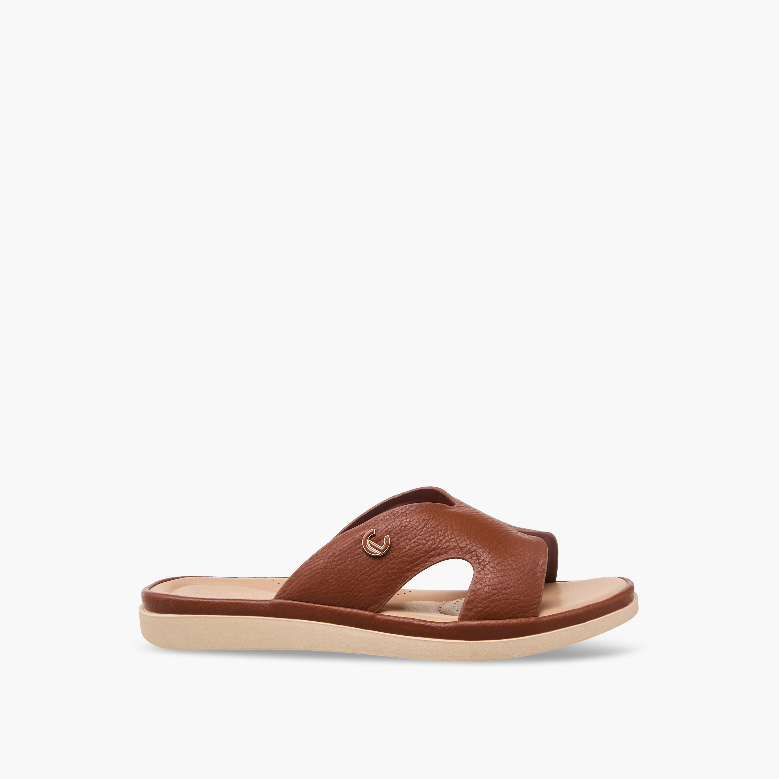 Le Confort Women Slip-On Comfort Sandals-women-shoes-flats-sandals-image-3