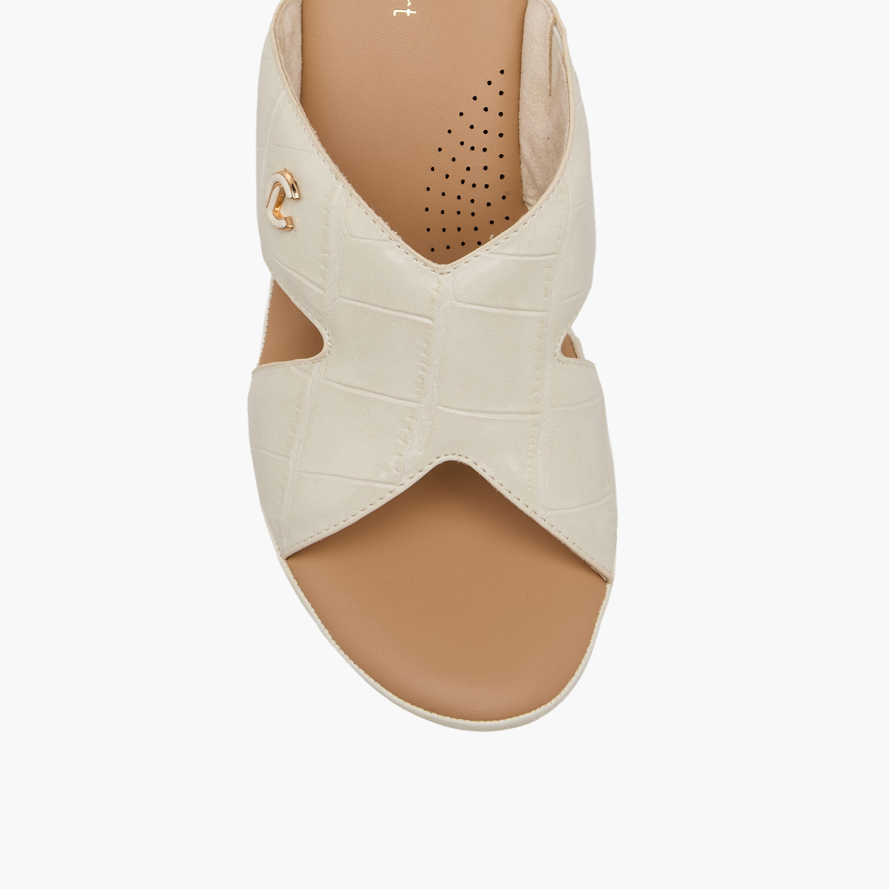 Le Confort Women Wedge Heel Comfort Sandals-women-shoes-sandals-heeled-image-4