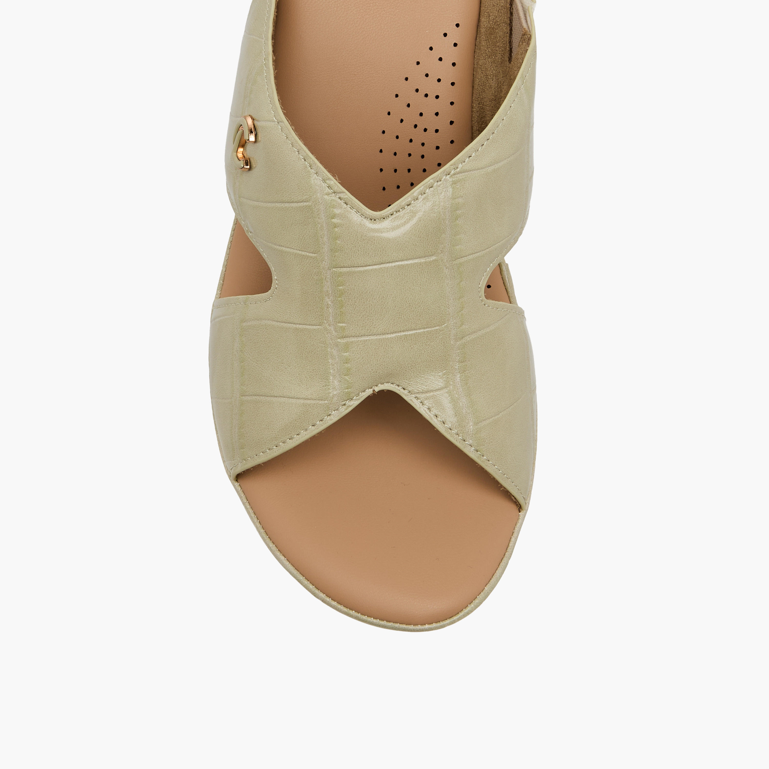 Le Confort Women Wedge Heel Comfort Sandals-women-shoes-sandals-heeled-image-4