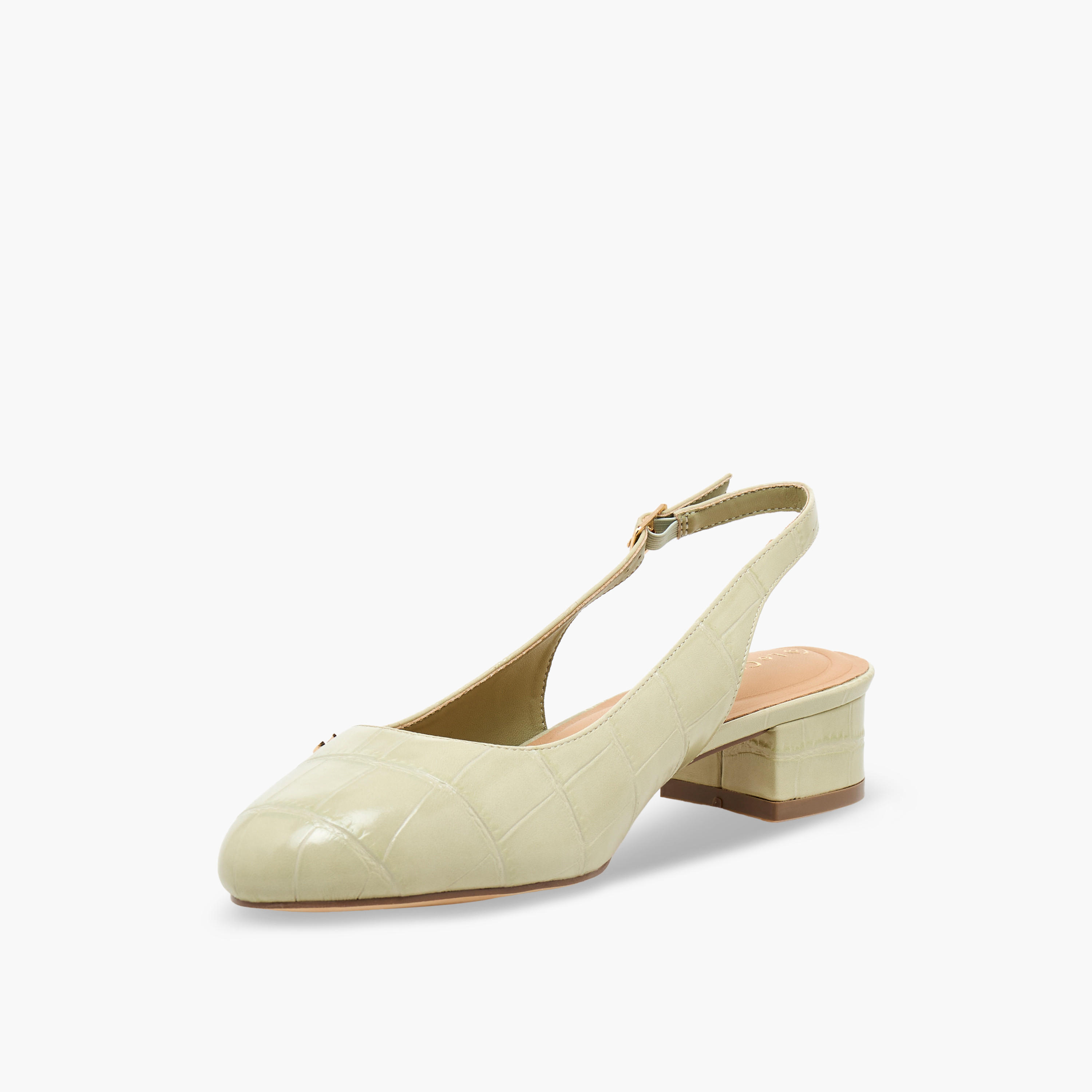 Le Confort Women Textured Block Heel Shoes-women-shoes-sandals-heeled-image-4
