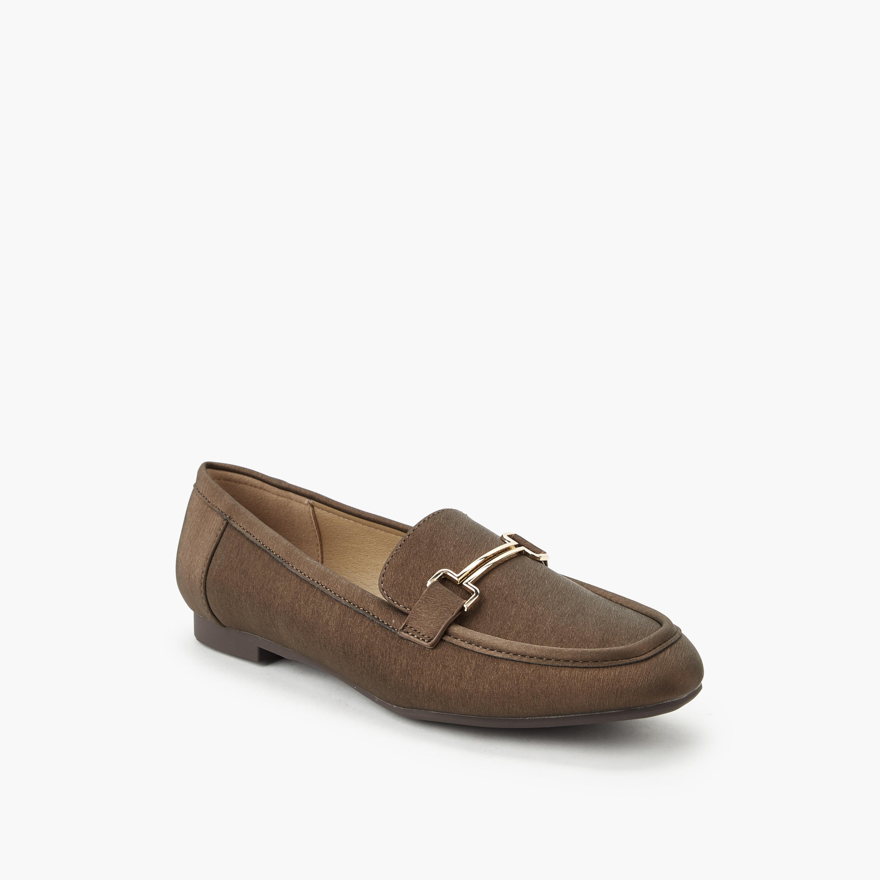 Renzo Ruganni Women Buckle Detail Loafers-women-shoes-flats-loafers-image-2