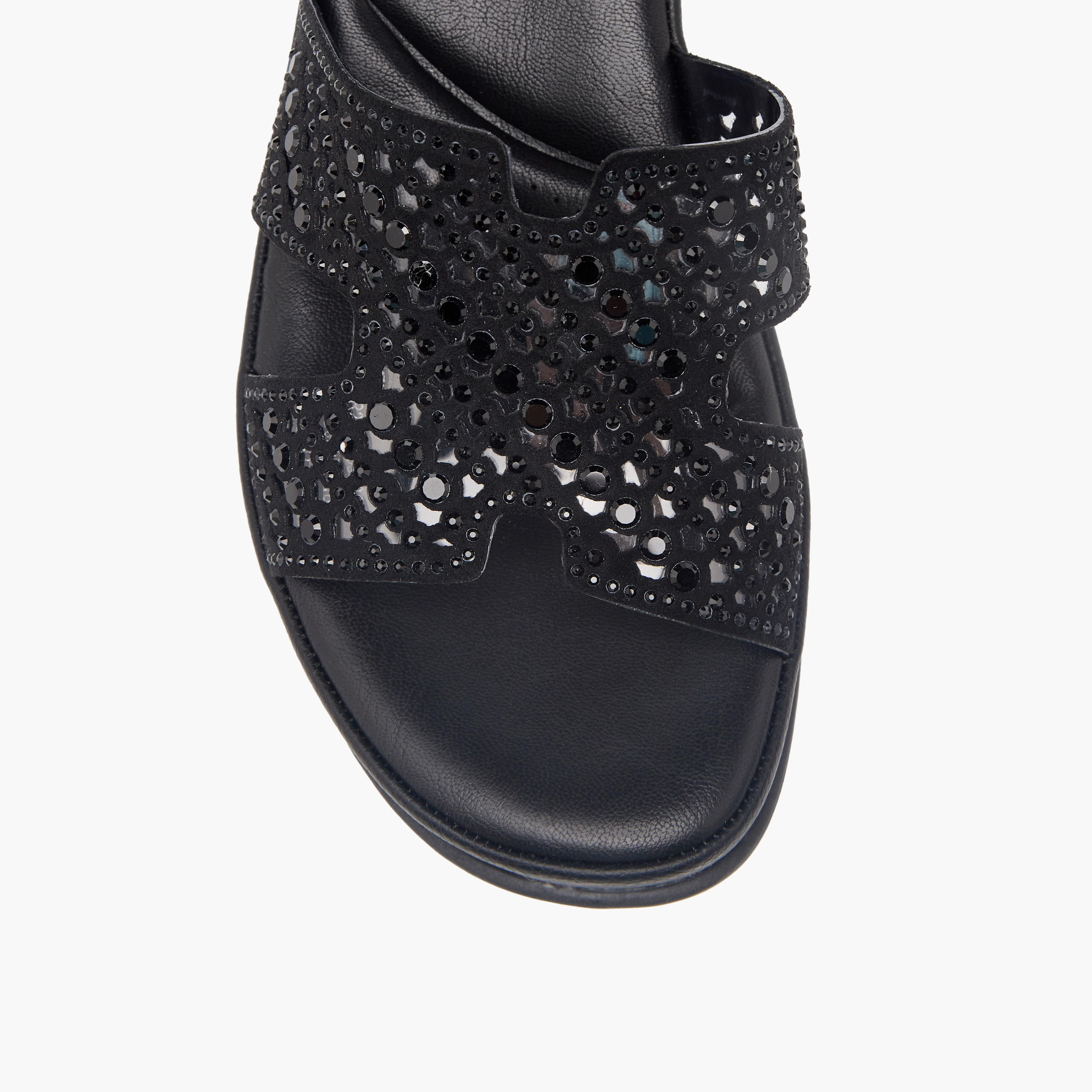 Le Confort Women Embellished Wedge Heel Sandals-women-shoes-sandals-heeled-image-4