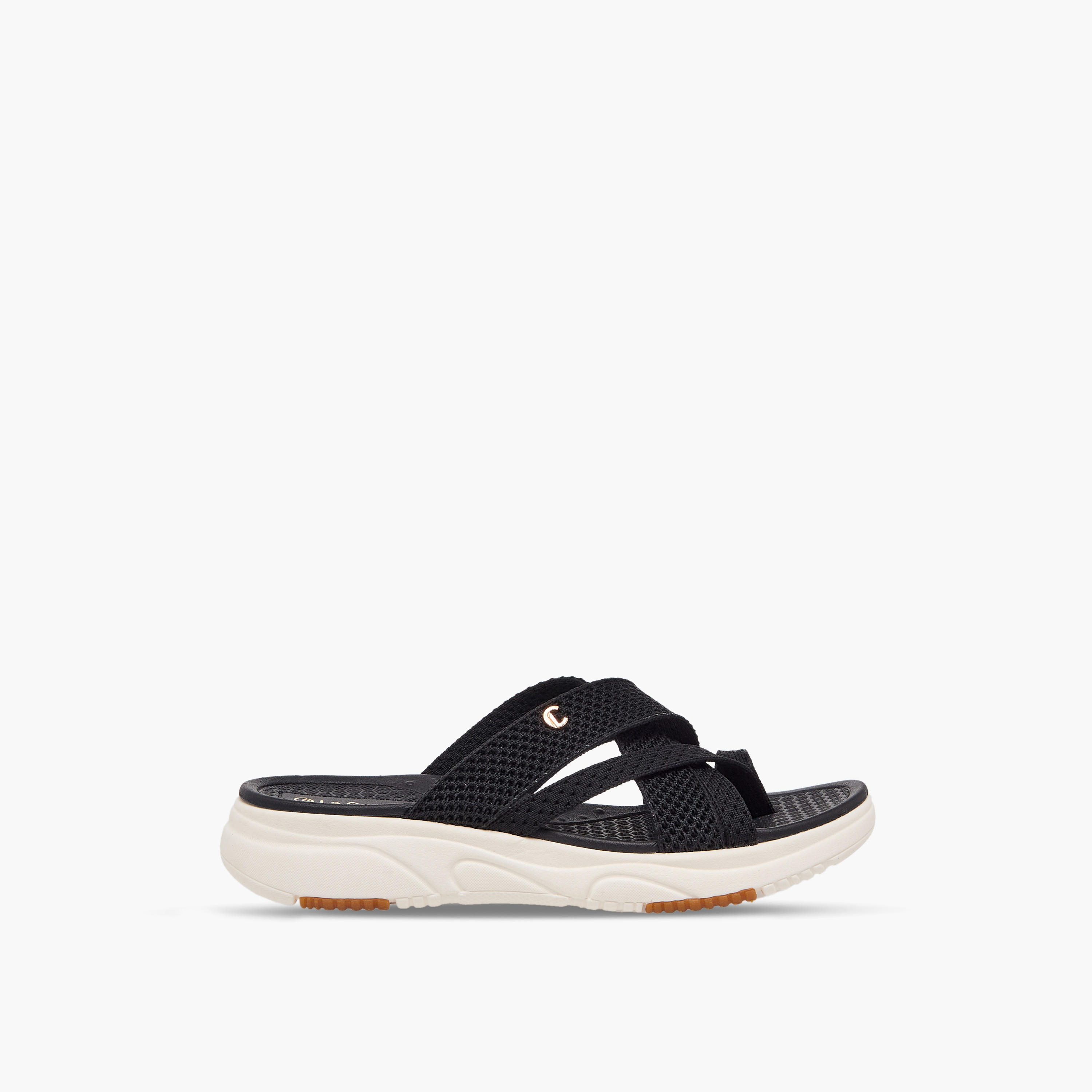 صندل سهل الارتداء بارز الملمس للنساء من لو كونفورت-women-shoes-sandals-flats-image-3