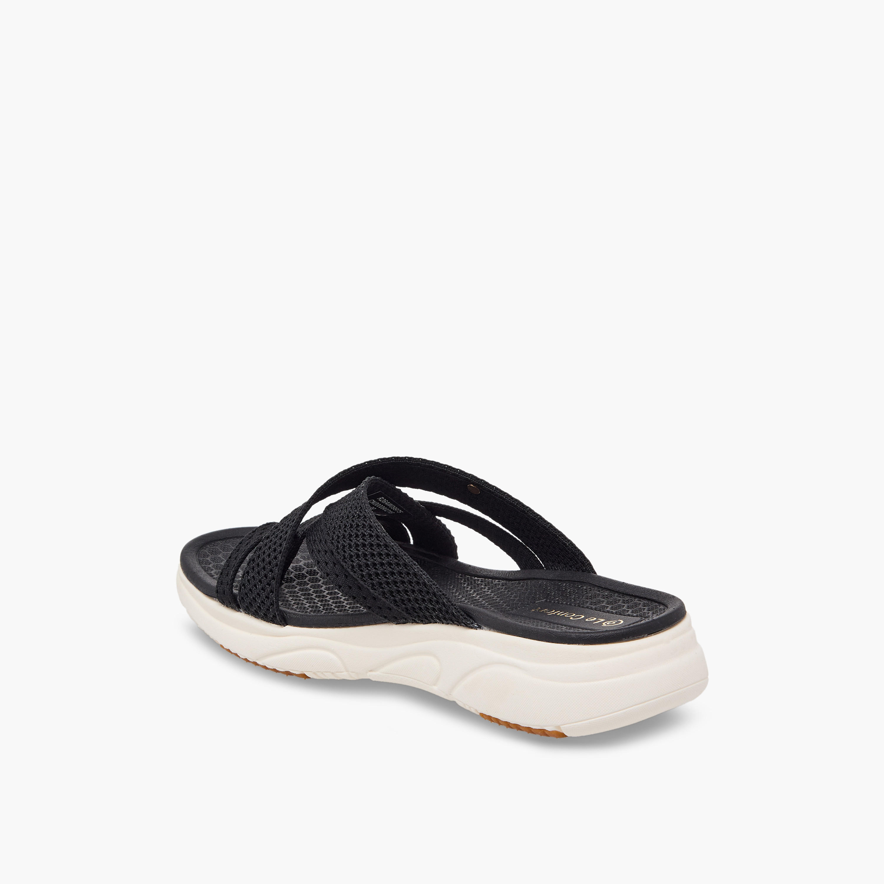 صندل سهل الارتداء بارز الملمس للنساء من لو كونفورت-women-shoes-sandals-flats-image-5