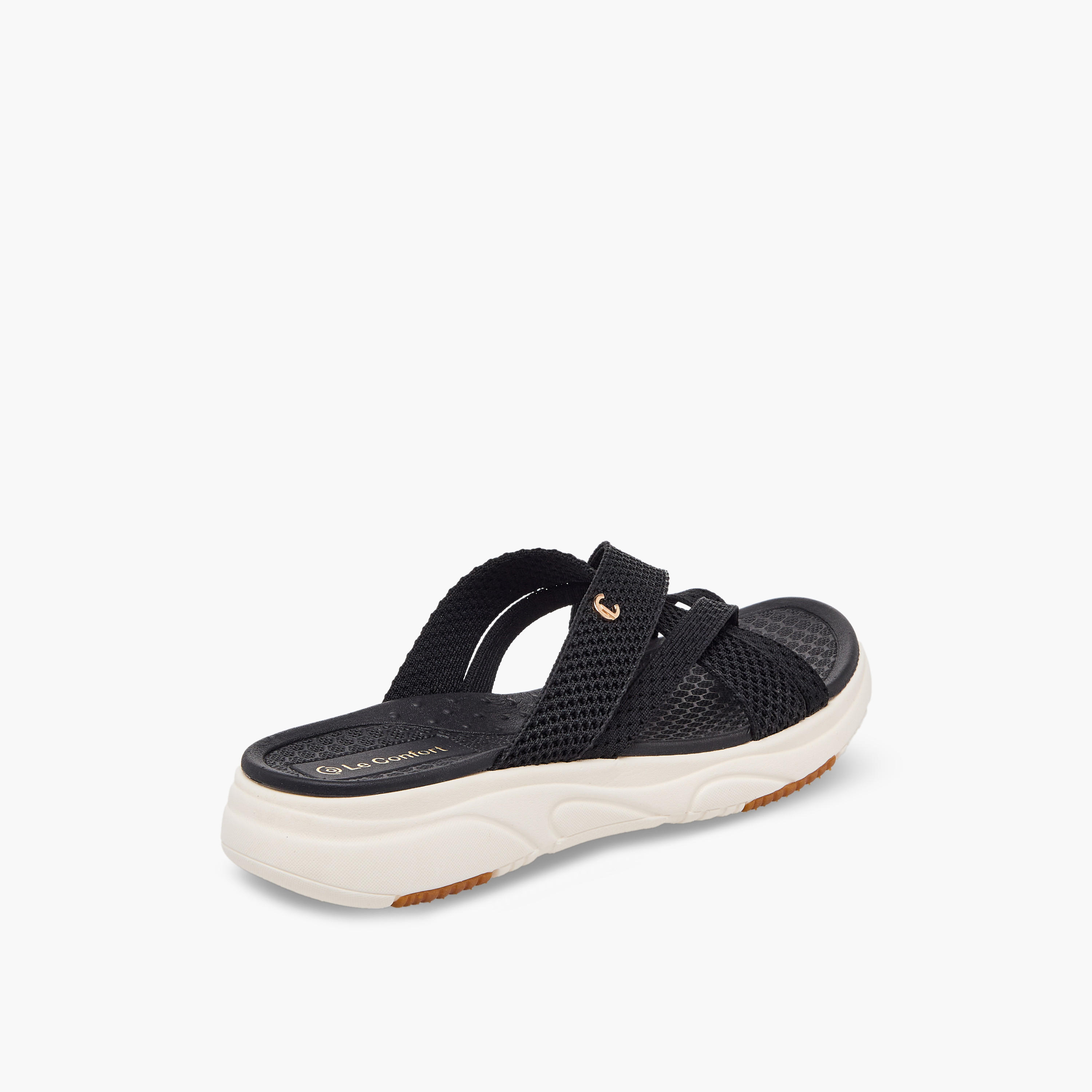 صندل سهل الارتداء بارز الملمس للنساء من لو كونفورت-women-shoes-sandals-flats-image-6