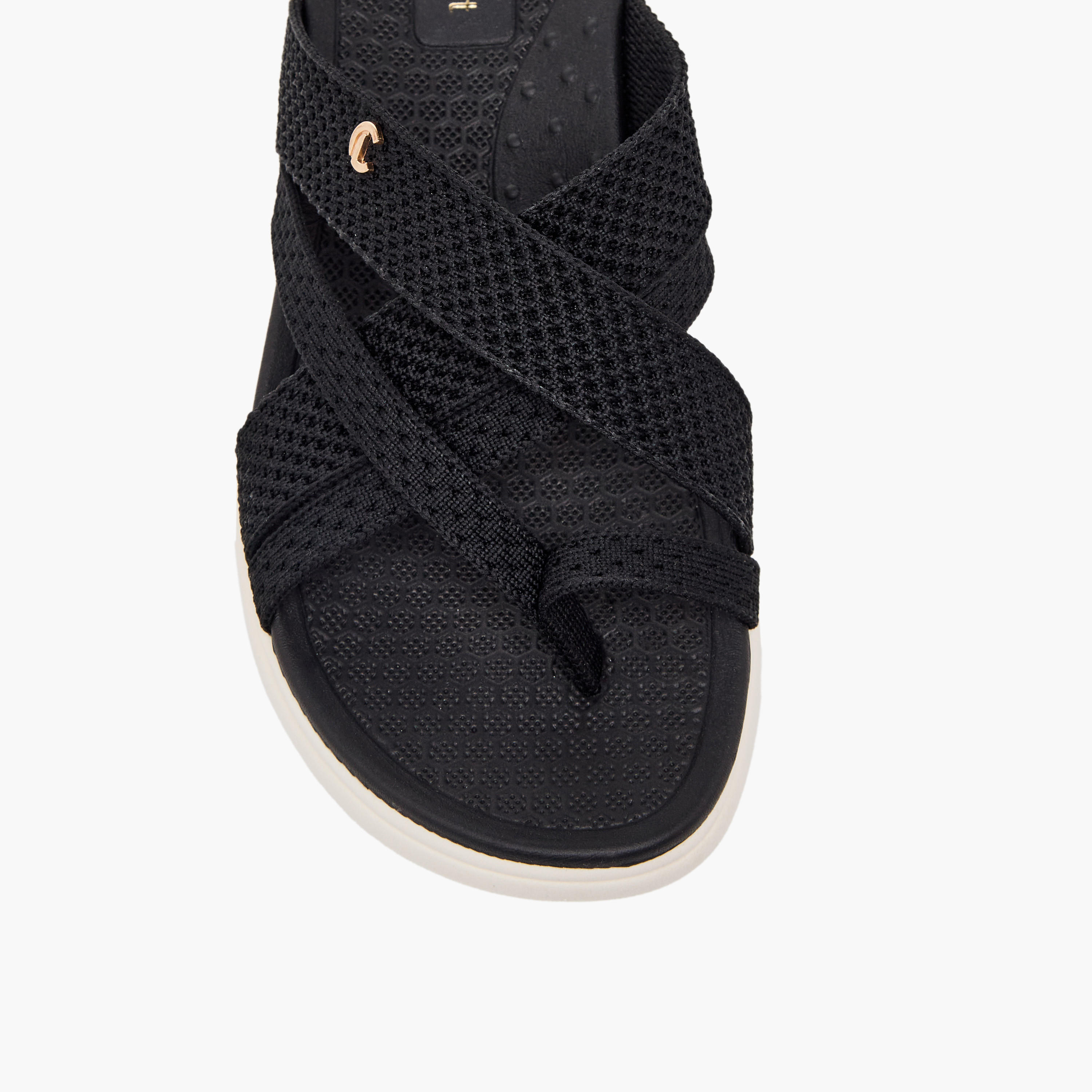 صندل سهل الارتداء بارز الملمس للنساء من لو كونفورت-women-shoes-sandals-flats-image-7