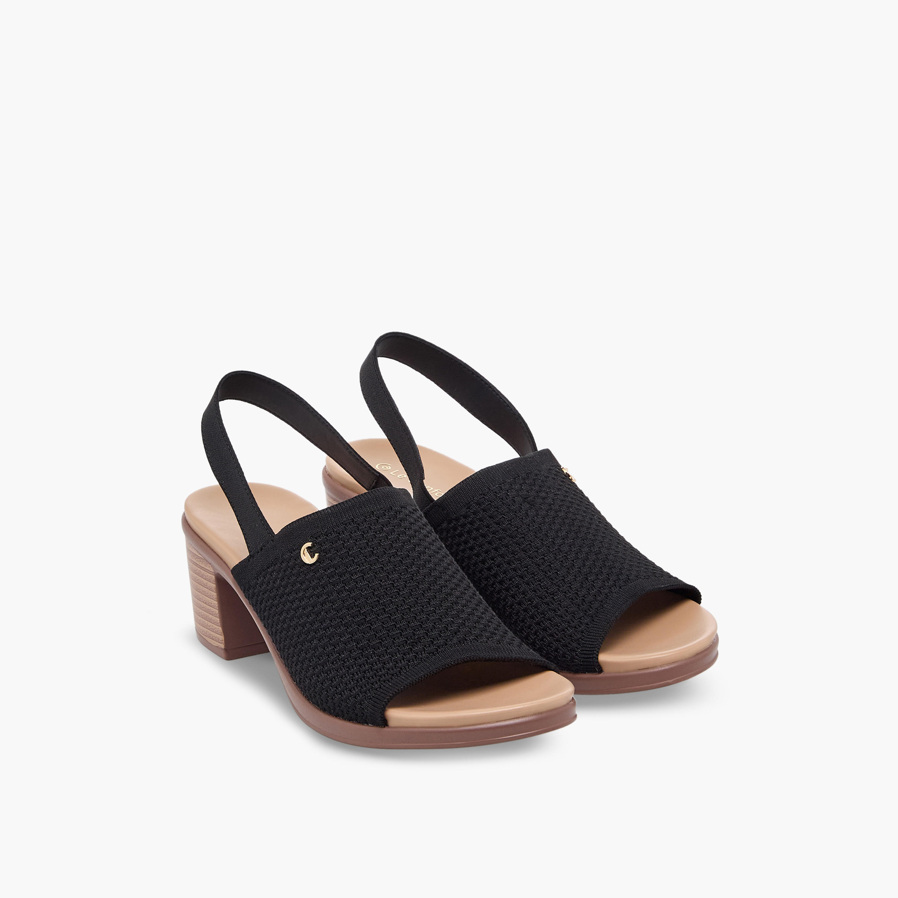 صندل بكعب سميك للنساء من لو كونفورت-women-shoes-sandals-heeled-image-1