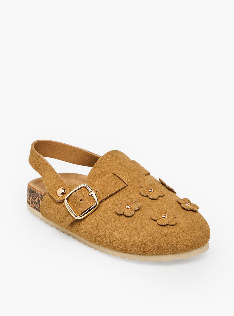 صندل للبنات بتفاصيل زهرية من فلورا بيلا-girls-shoes-sandals-image-2
