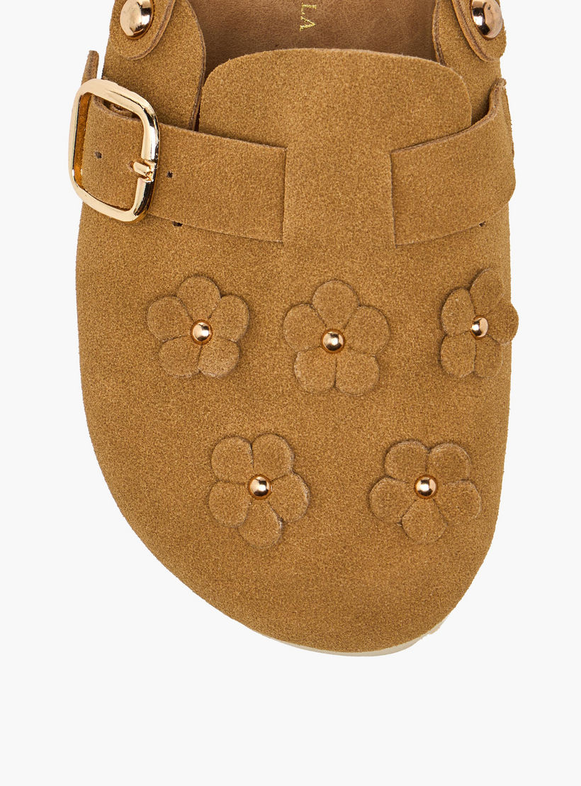 صندل للبنات بتفاصيل زهرية من فلورا بيلا-girls-shoes-sandals-image-5