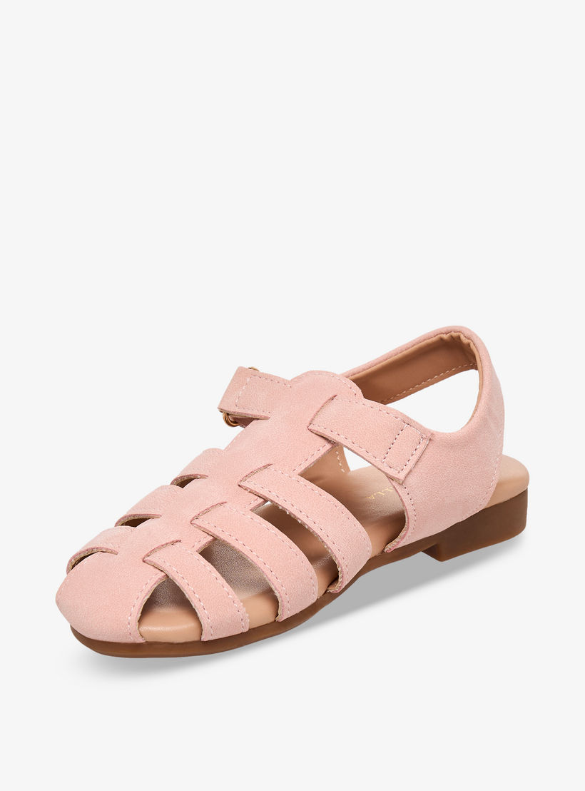 صندل بشريط إغلاق للبنات من فلورا بيلا-girls-shoes-sandals-image-3