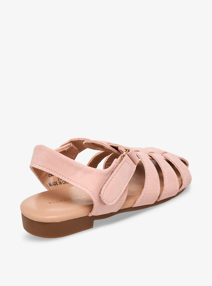 صندل بشريط إغلاق للبنات من فلورا بيلا-girls-shoes-sandals-image-5