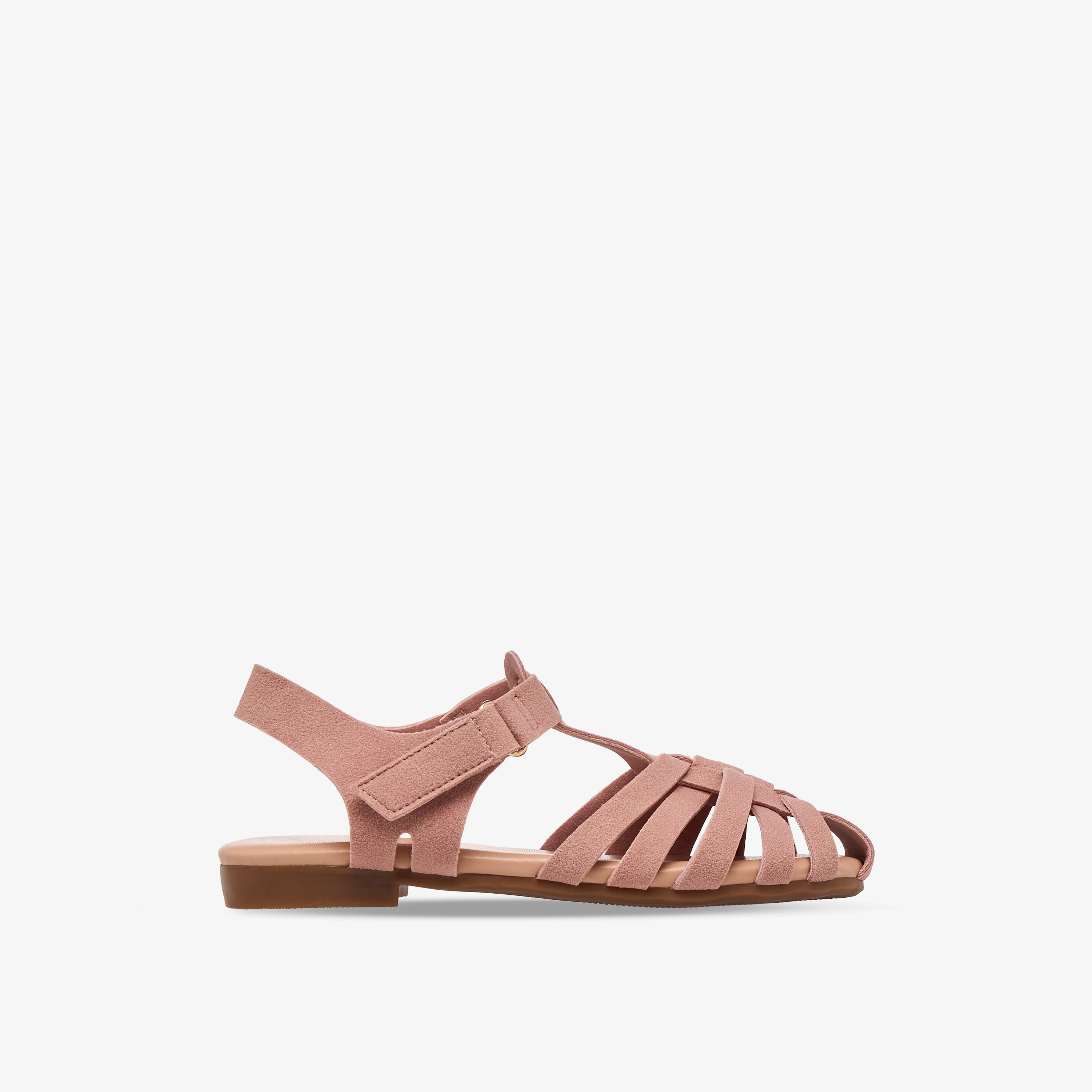 صندل بشريط إغلاق لاصق للبنات من فلورا بيلا-girls-shoes-sandals-image-2