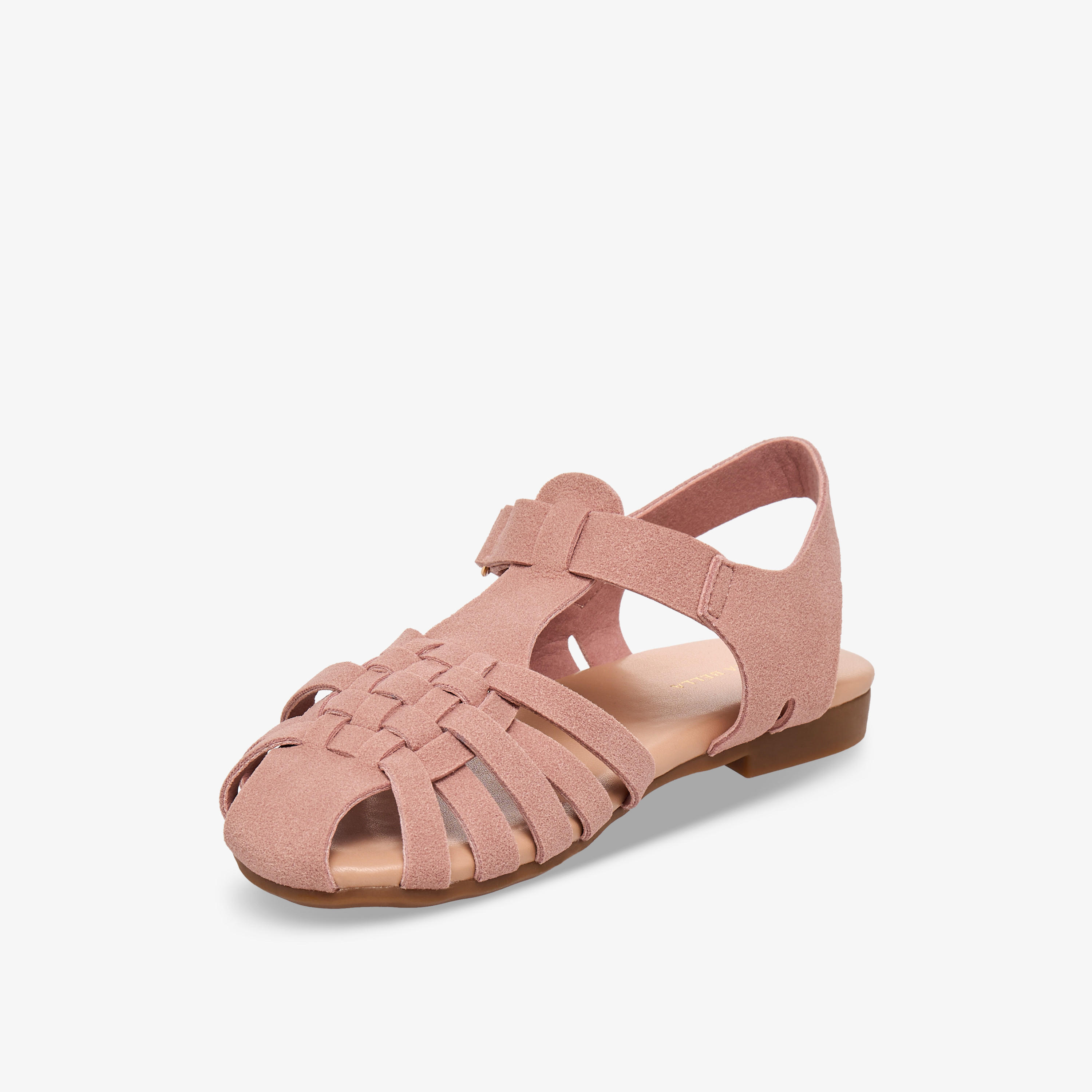 صندل بشريط إغلاق لاصق للبنات من فلورا بيلا-girls-shoes-sandals-image-3