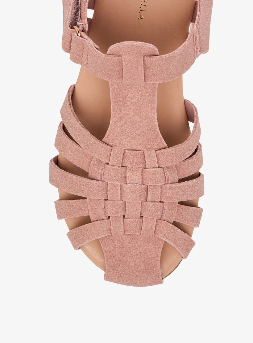 صندل بشريط إغلاق لاصق للبنات من فلورا بيلا-girls-shoes-sandals-image-6