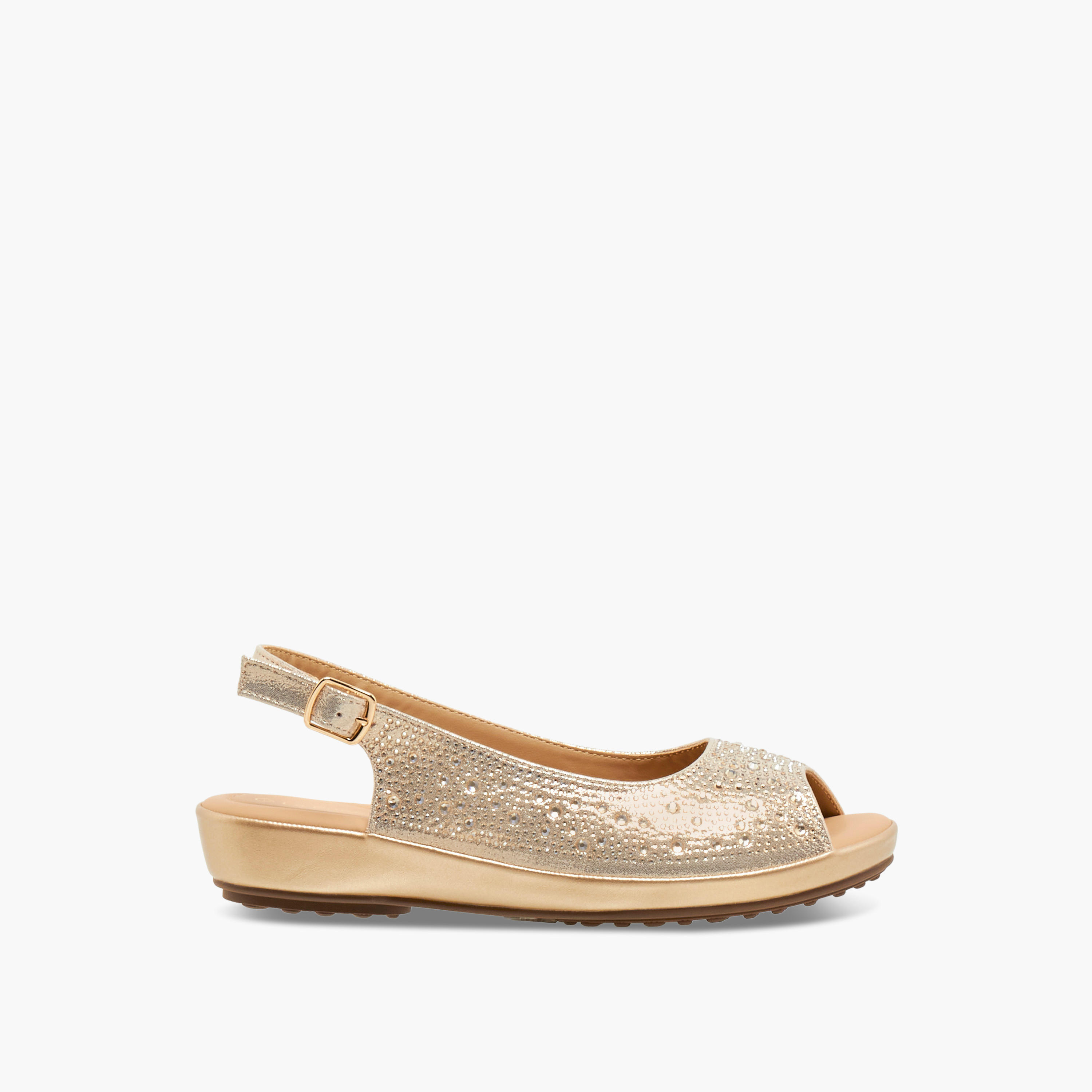 Le Confort Women Embellished Sandals-women-shoes-sandals-heeled-image-3