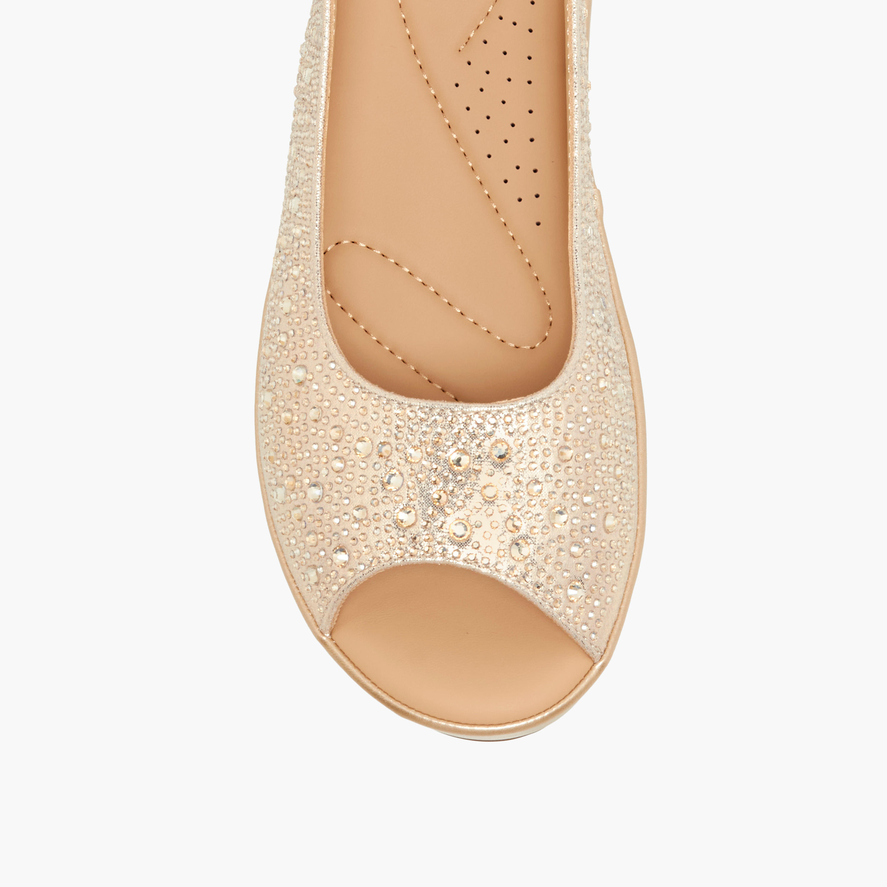 Le Confort Women Embellished Sandals-women-shoes-sandals-heeled-image-4