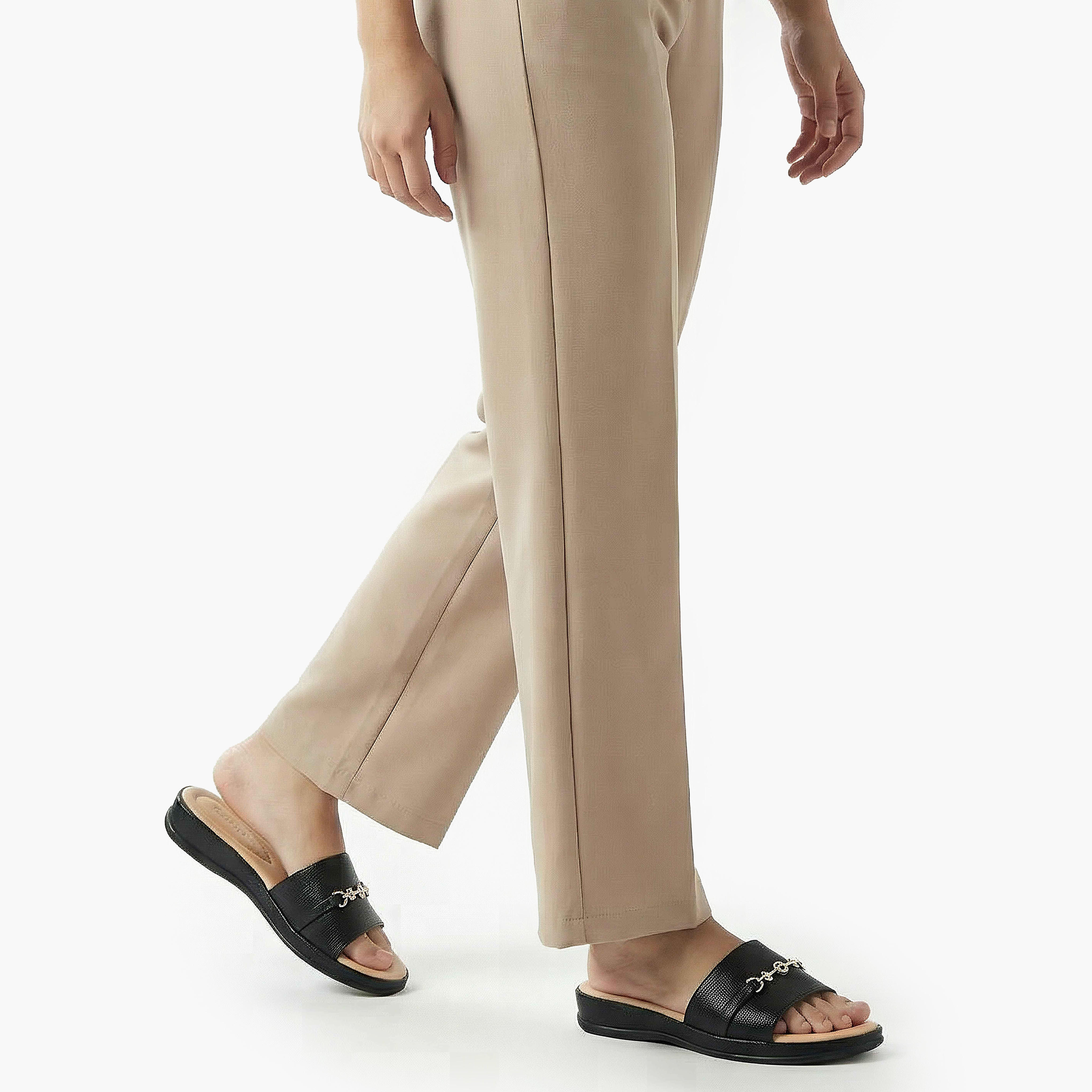 Le Confort Women Comfort Slide Sandals-women-shoes-flats-sandals-image-2