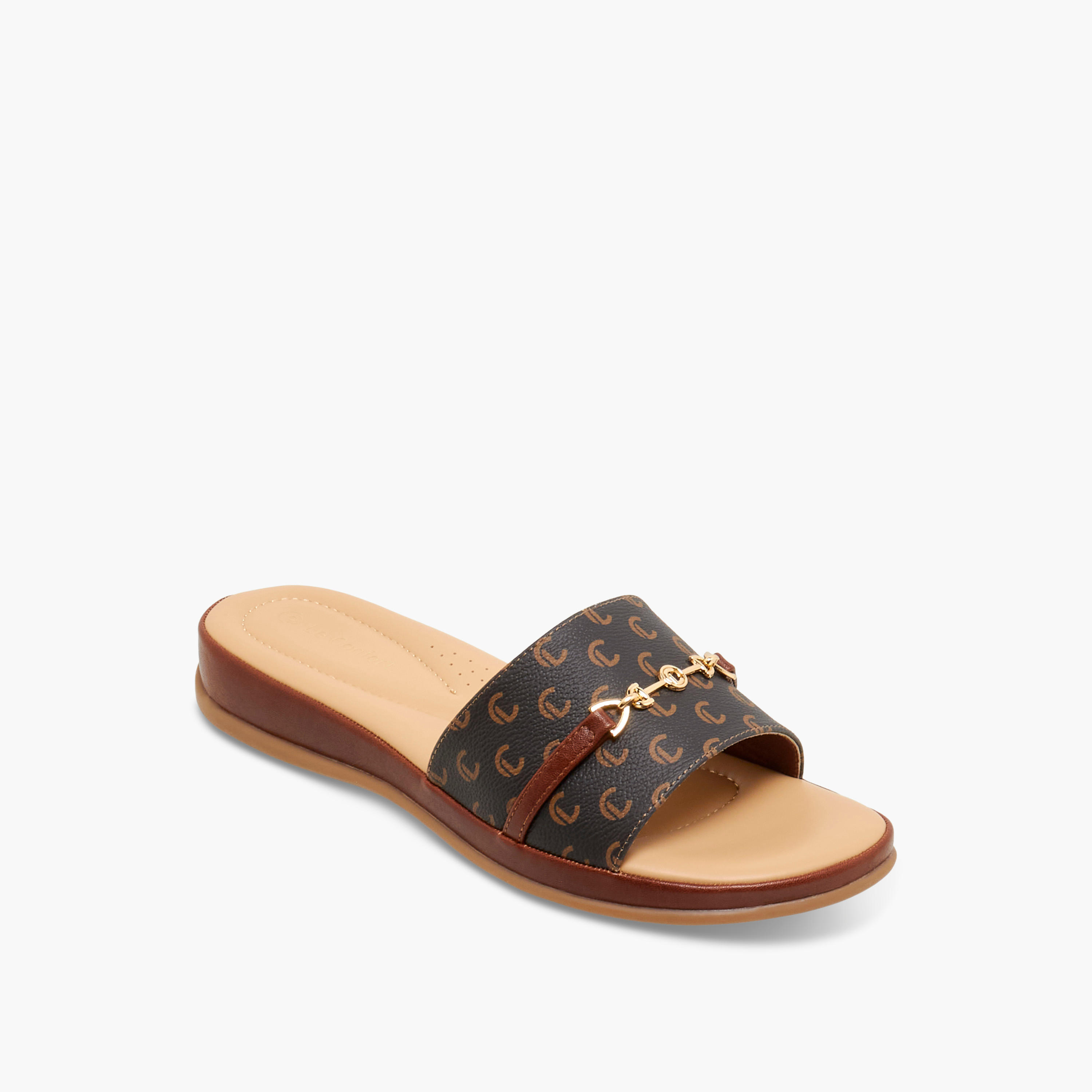 Le Confort Women Comfort Slide Sandals-women-shoes-flats-sandals-image-2