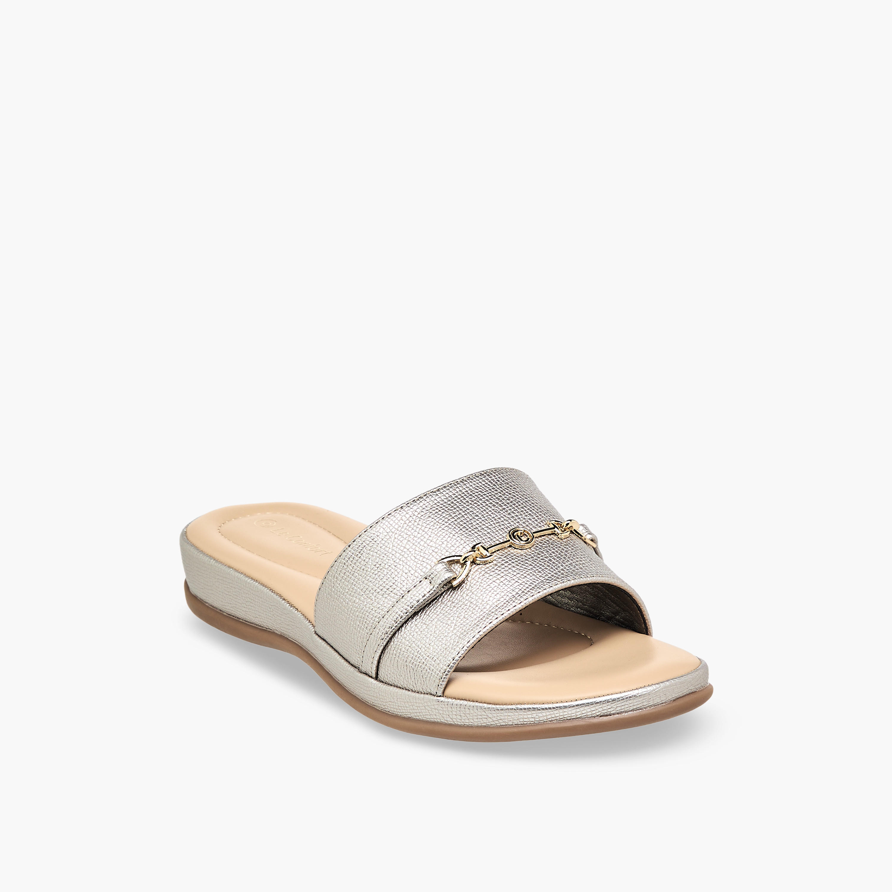 Le Confort Women Comfort Slide Sandals-women-shoes-flats-sandals-image-2