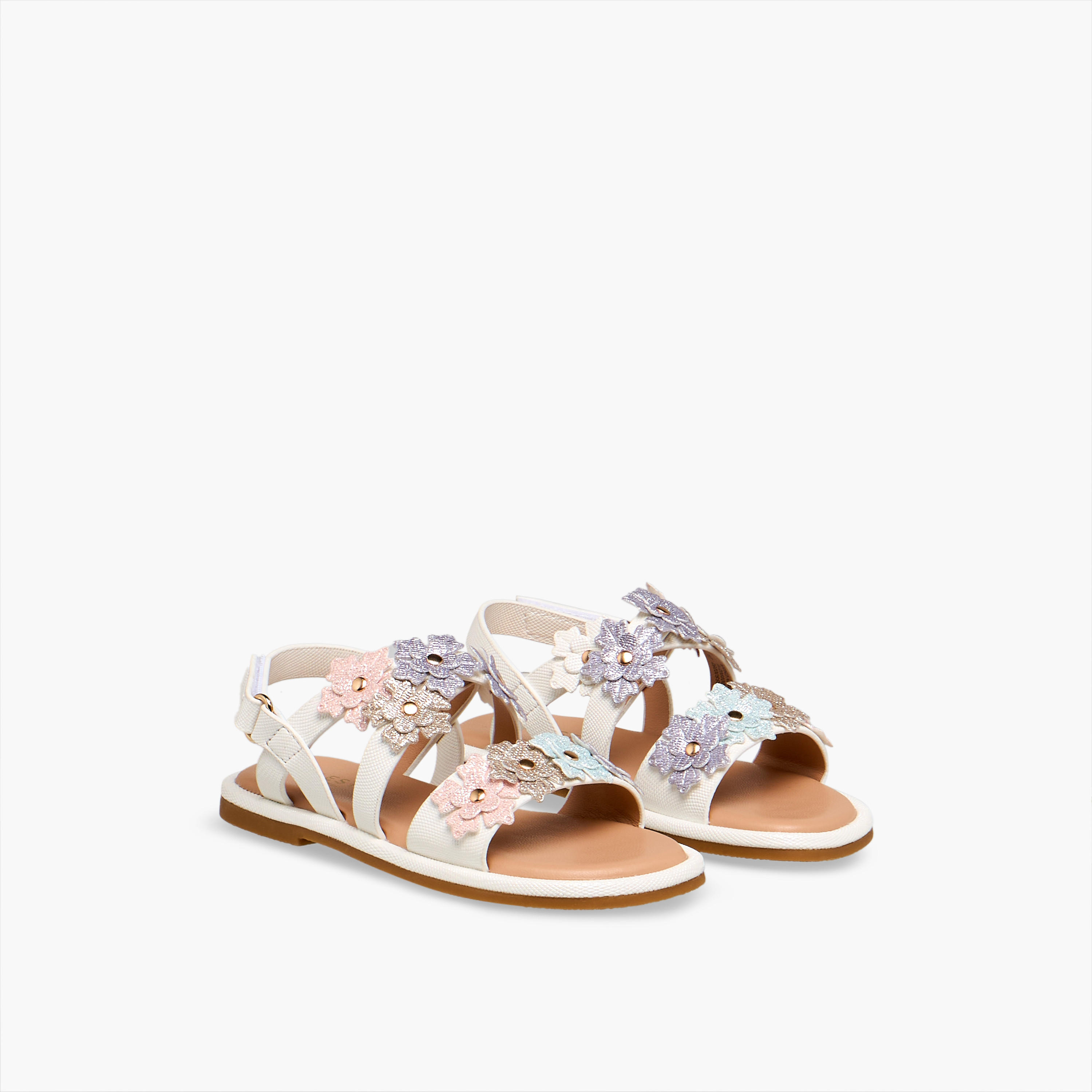 صندل بشريط إغلاق لاصق للبنات من سيليست-girls-shoes-sandals-image-6