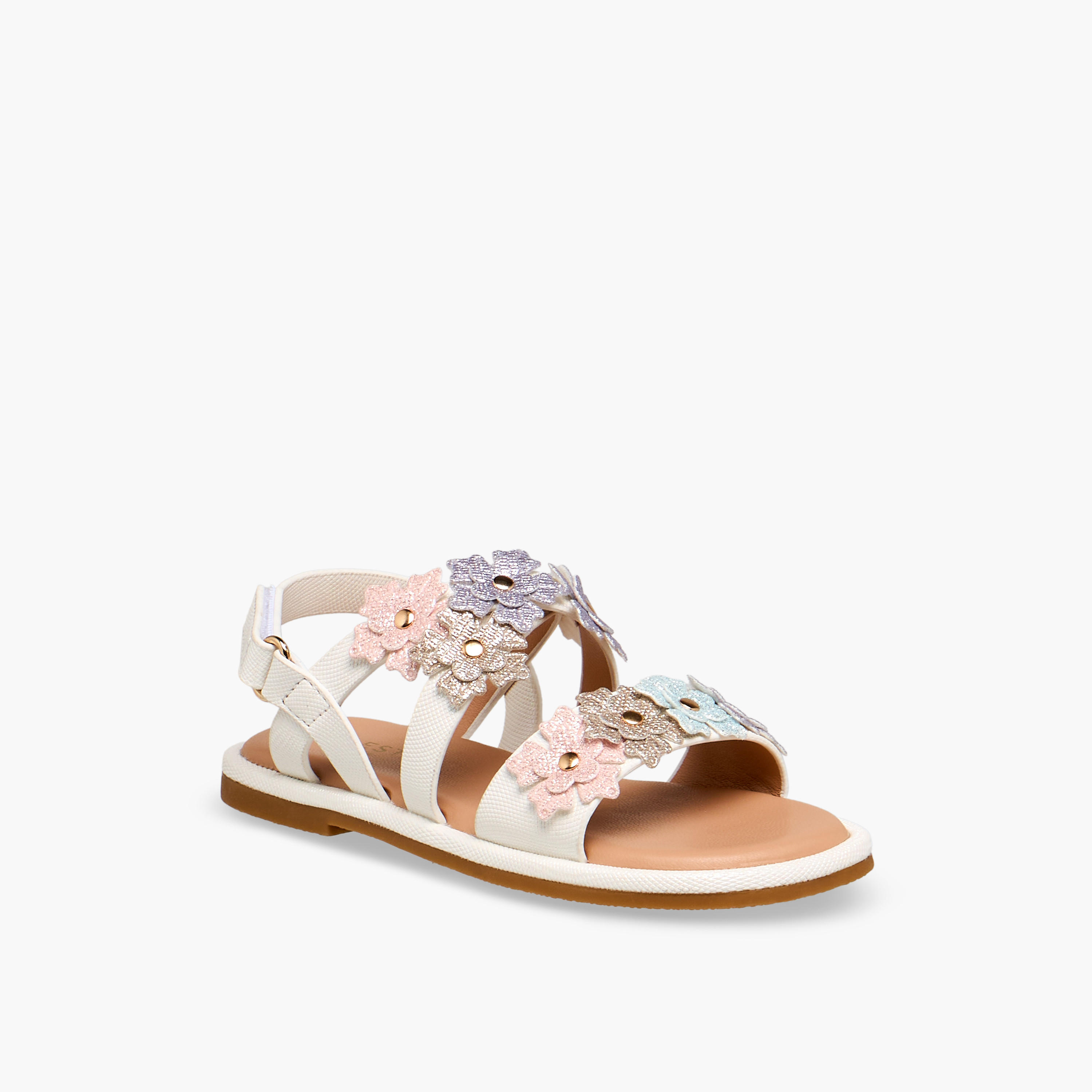 صندل بشريط إغلاق لاصق للبنات من سيليست-girls-shoes-sandals-image-5