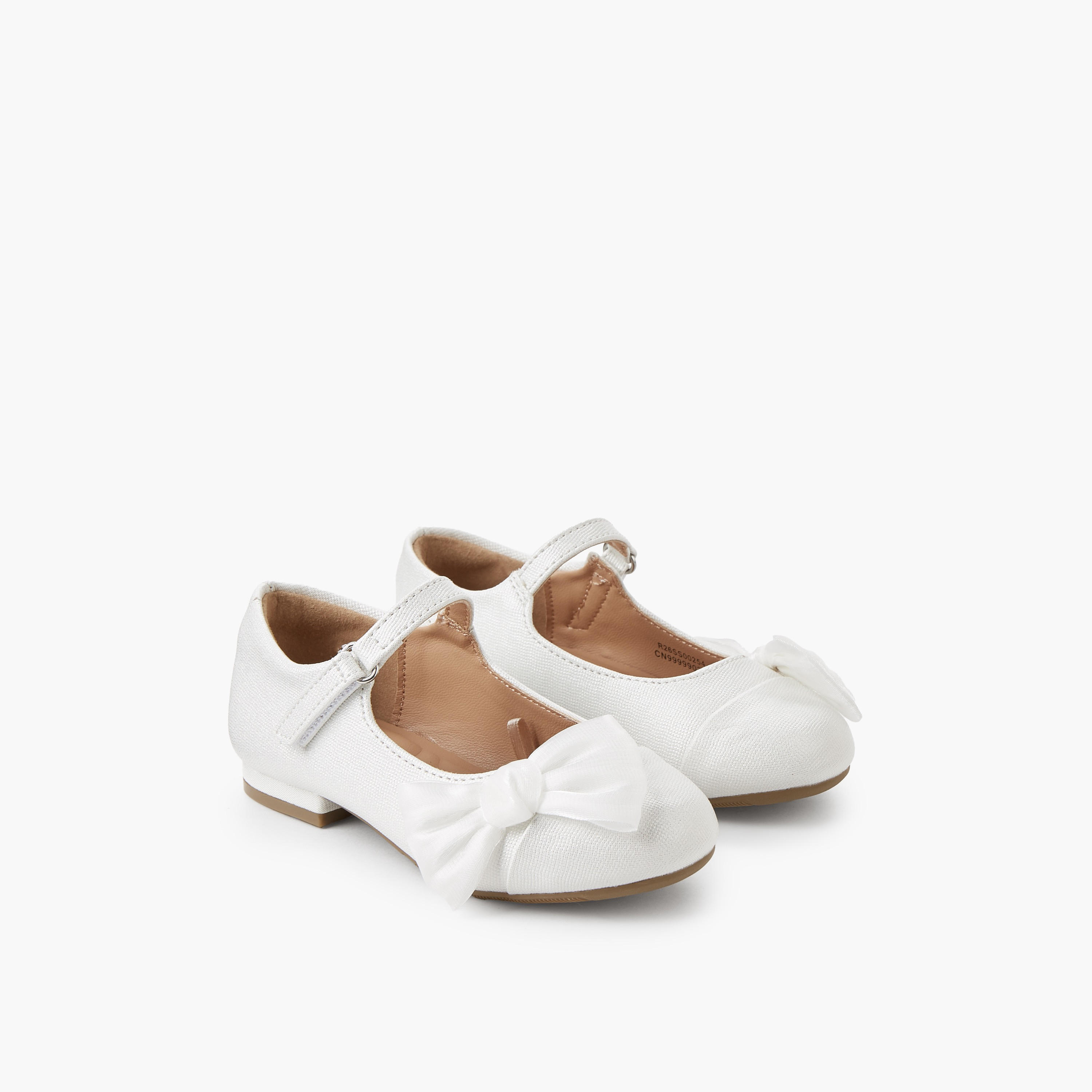 Juniors Girls Bow Accent Mary Jane Shoes-girls-shoes-maryjanes-image-1