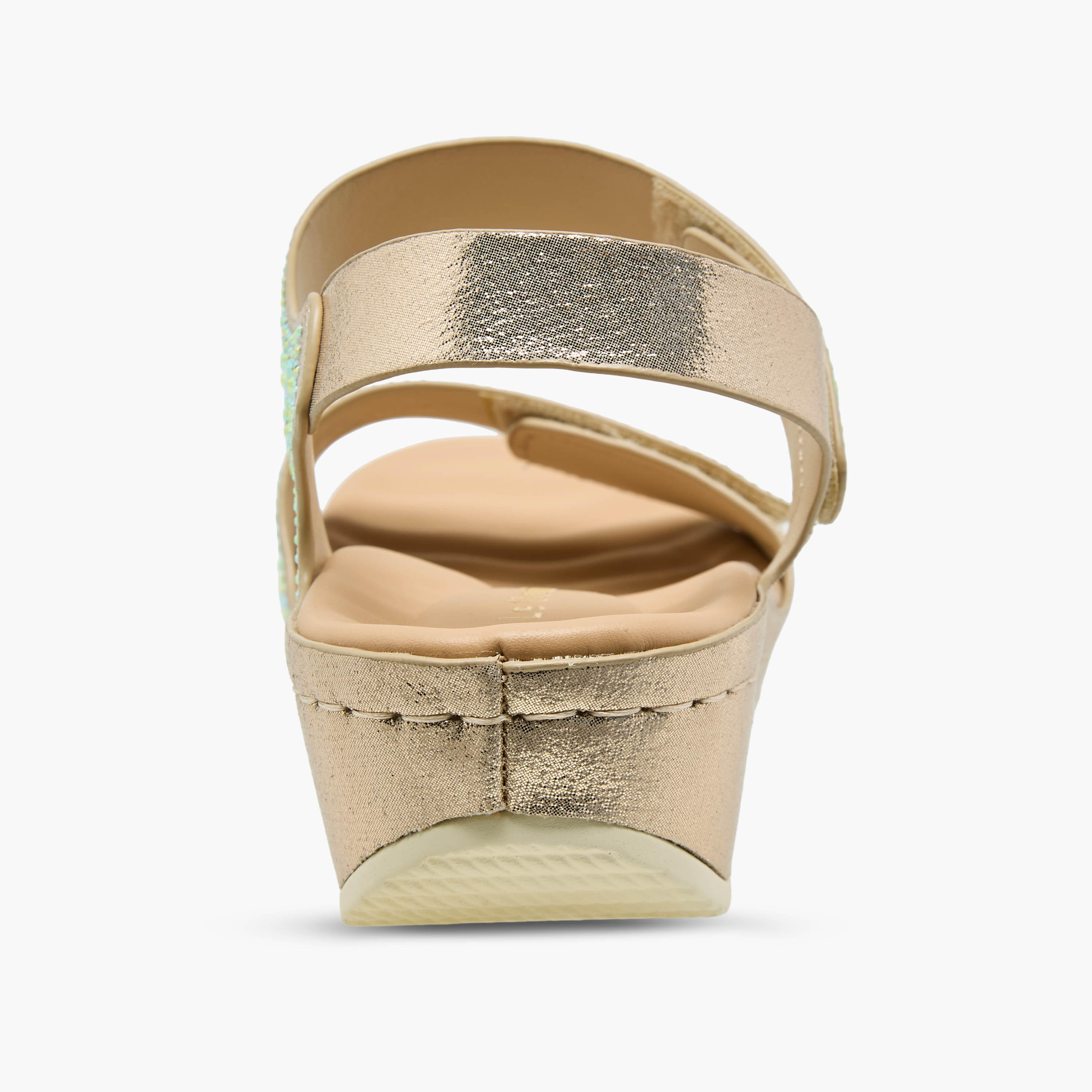 Le Confort Women Embellished Hook & Loop Sandals-women-shoes-sandals-heeled-image-5