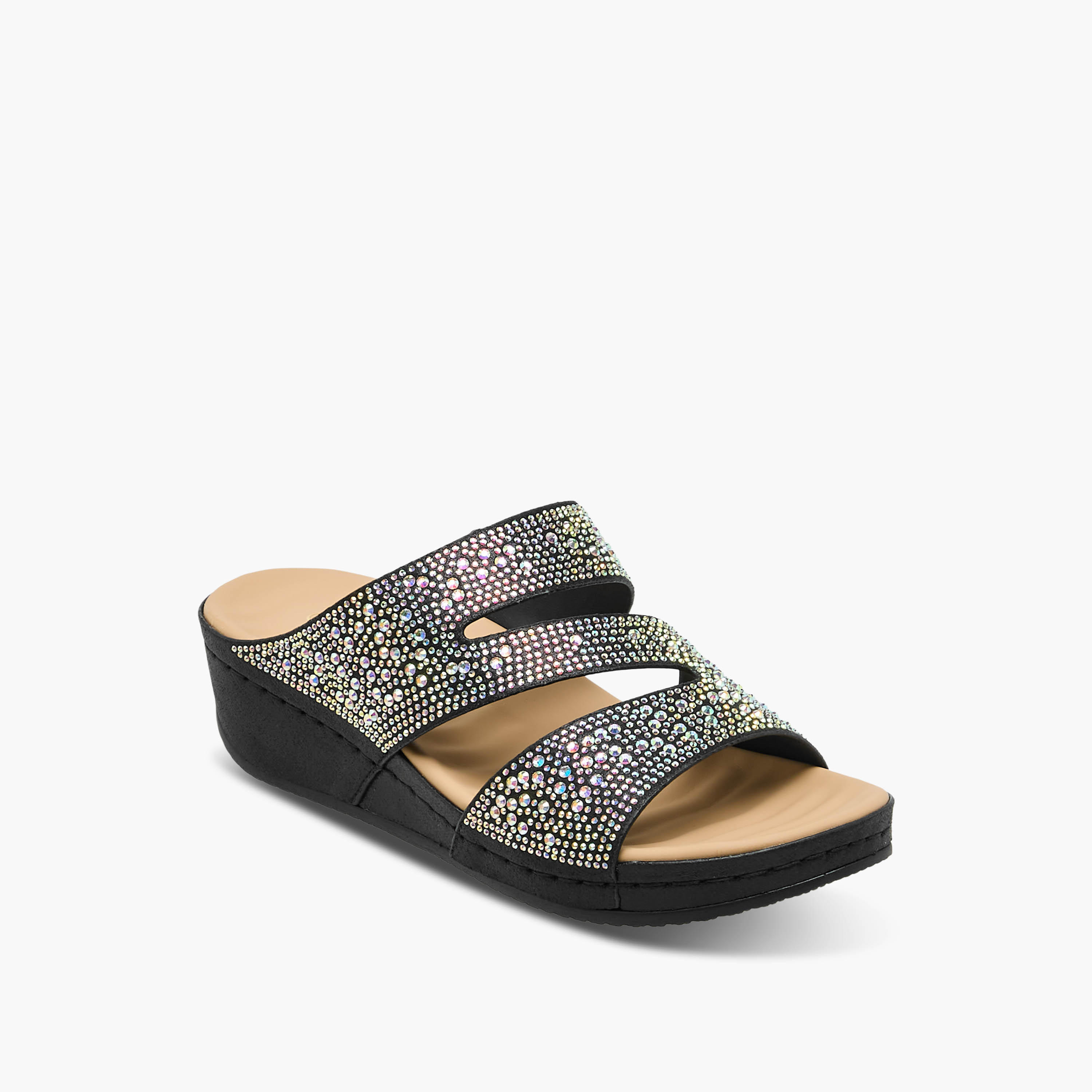 Le Confort Women Embellished Sandals-women-shoes-sandals-heeled-image-2