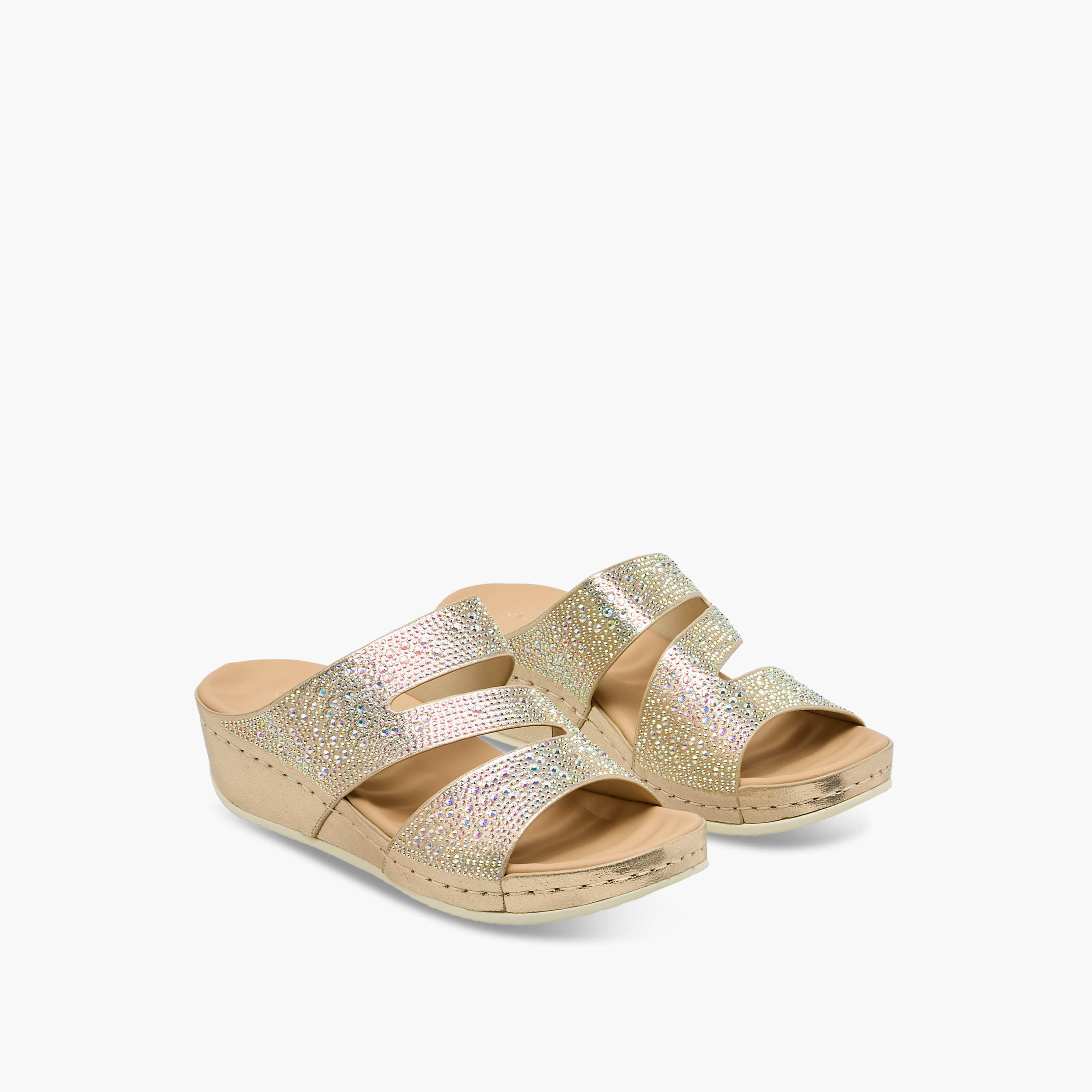 Le Confort Women Embellished Sandals-women-shoes-sandals-heeled-image-1