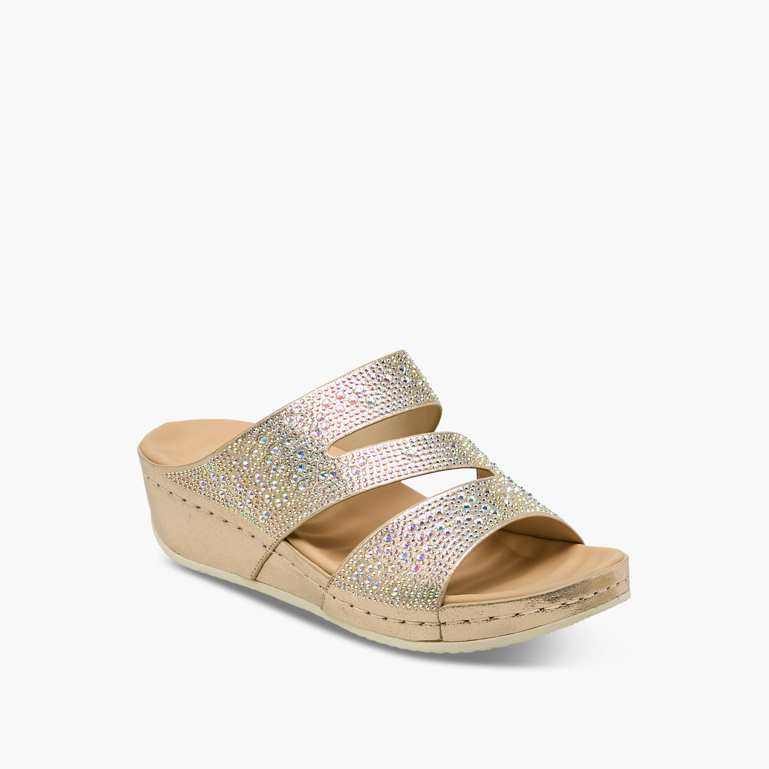 Le Confort Women Embellished Sandals-women-shoes-sandals-heeled-image-2
