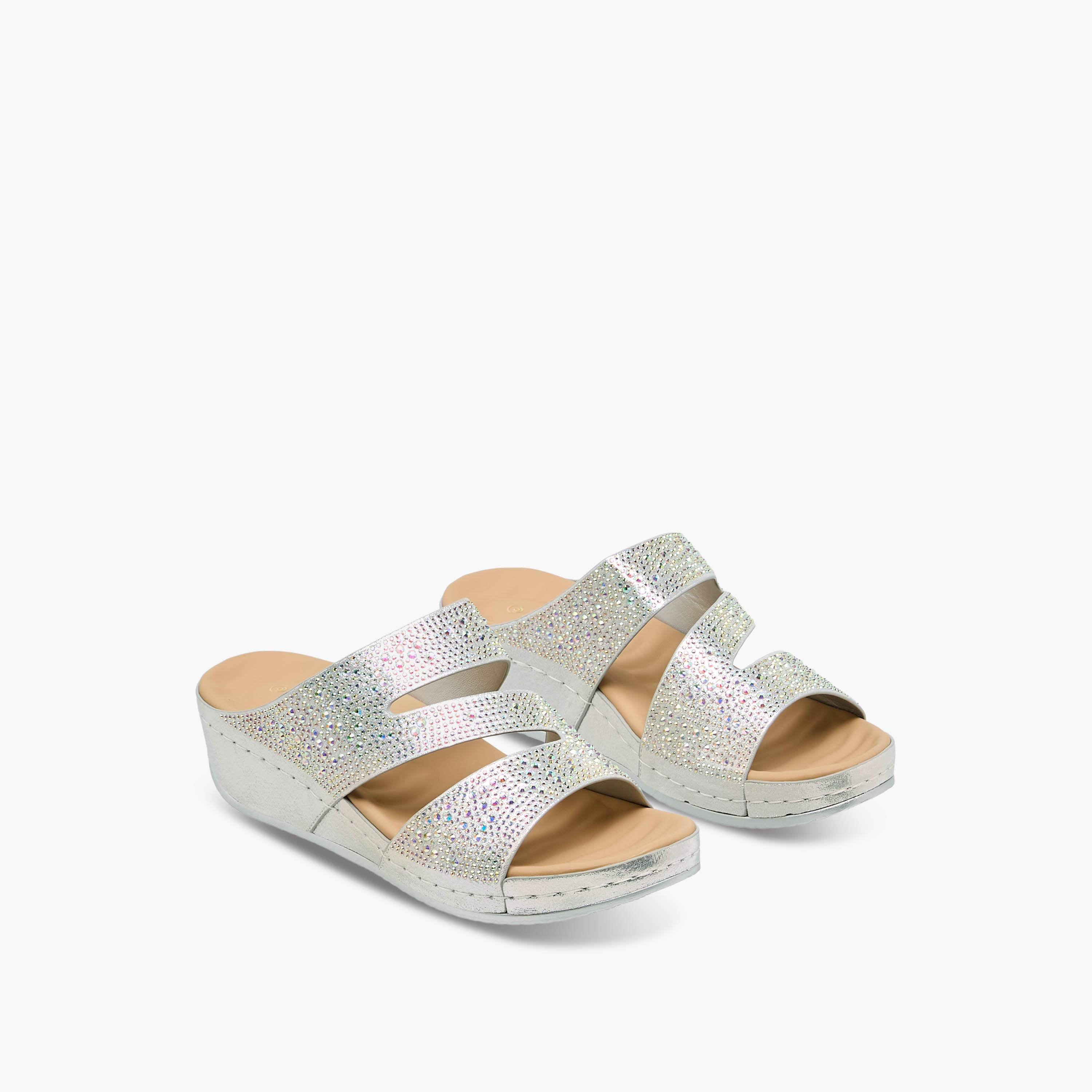 Le Confort Women Embellished Sandals-women-shoes-sandals-heeled-image-1