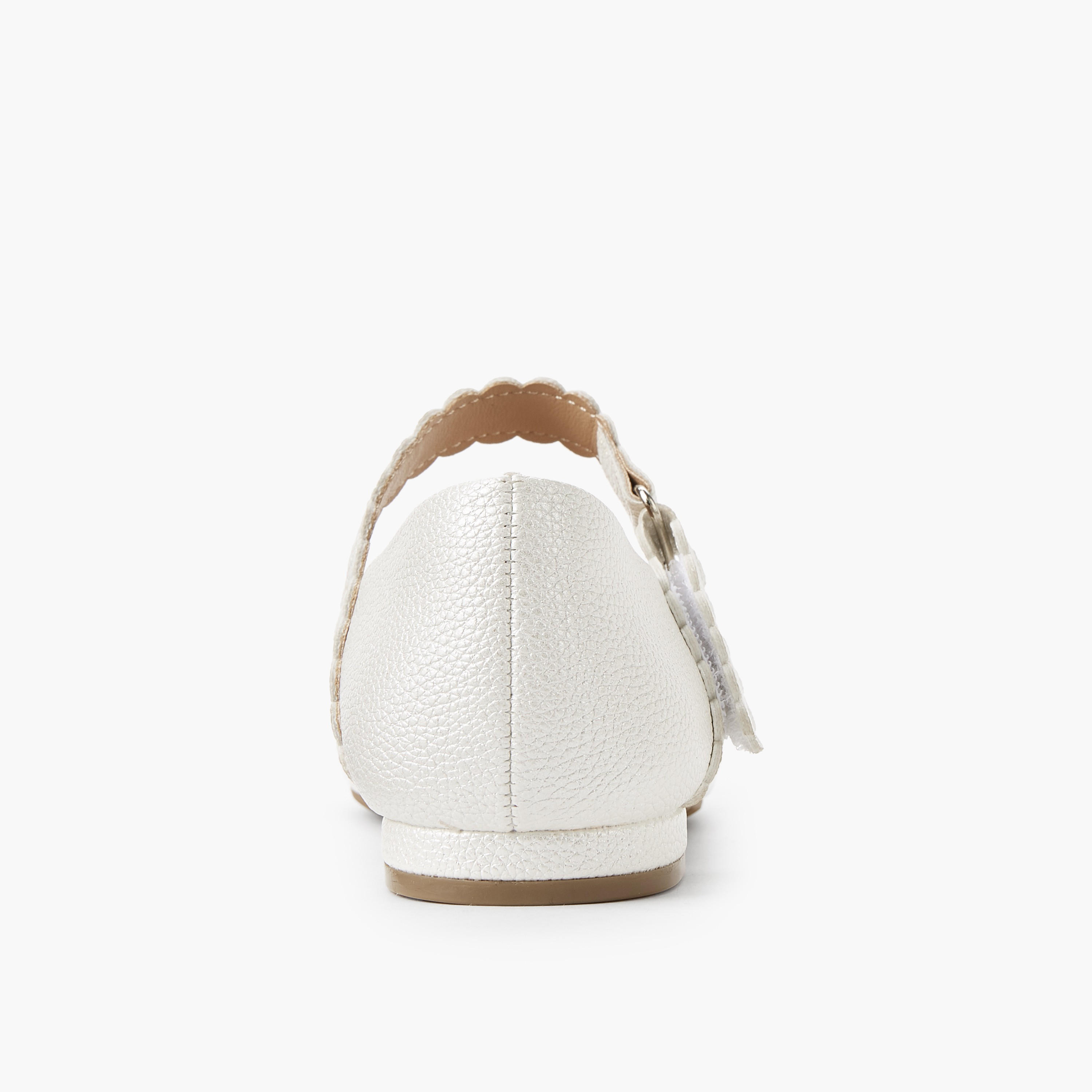 Celeste Girls Hook & Loop Ballerina Shoes-girls-shoes-maryjanes-image-4