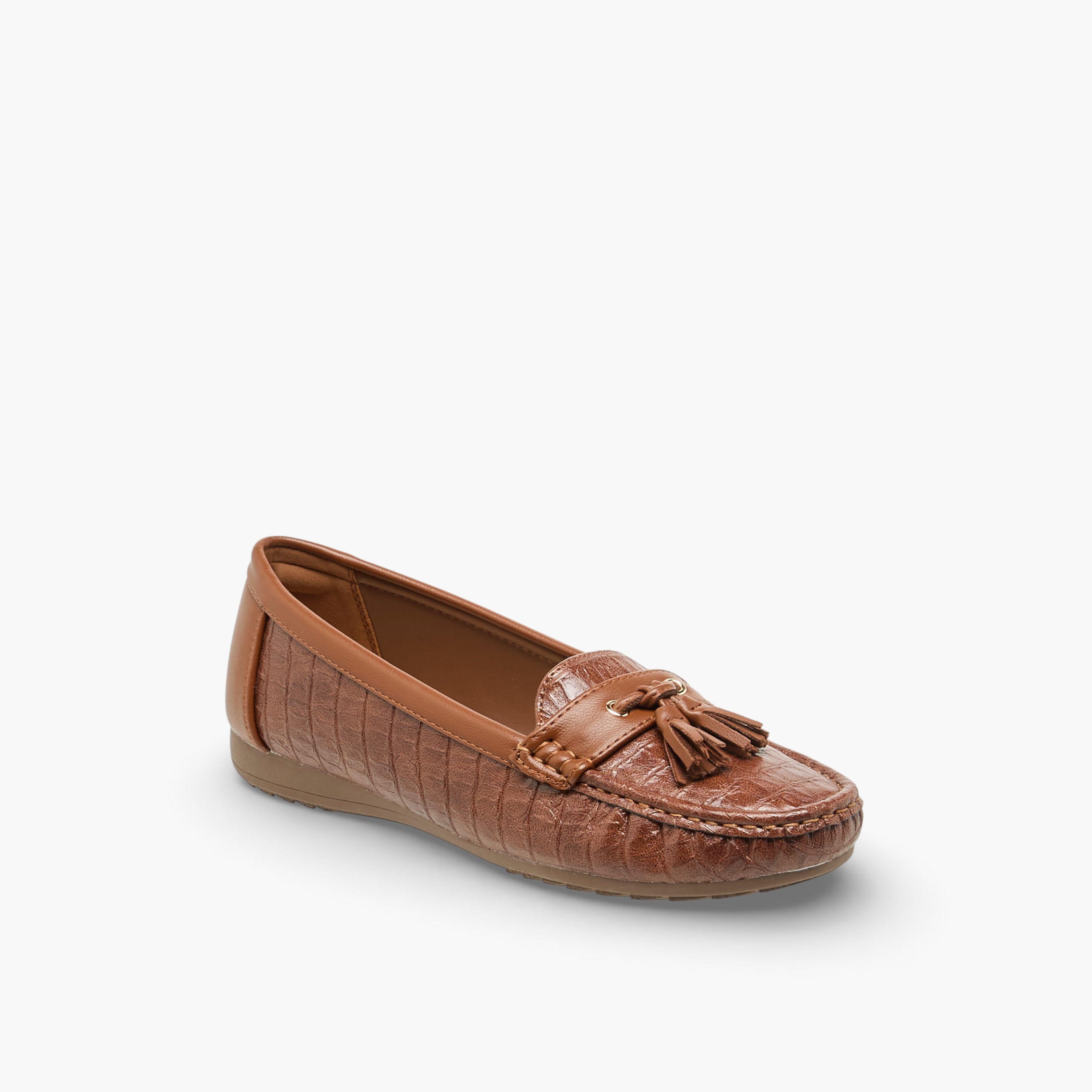 Le Confort Women Tassel Detail Loafers-women-shoes-flats-loafers-image-2