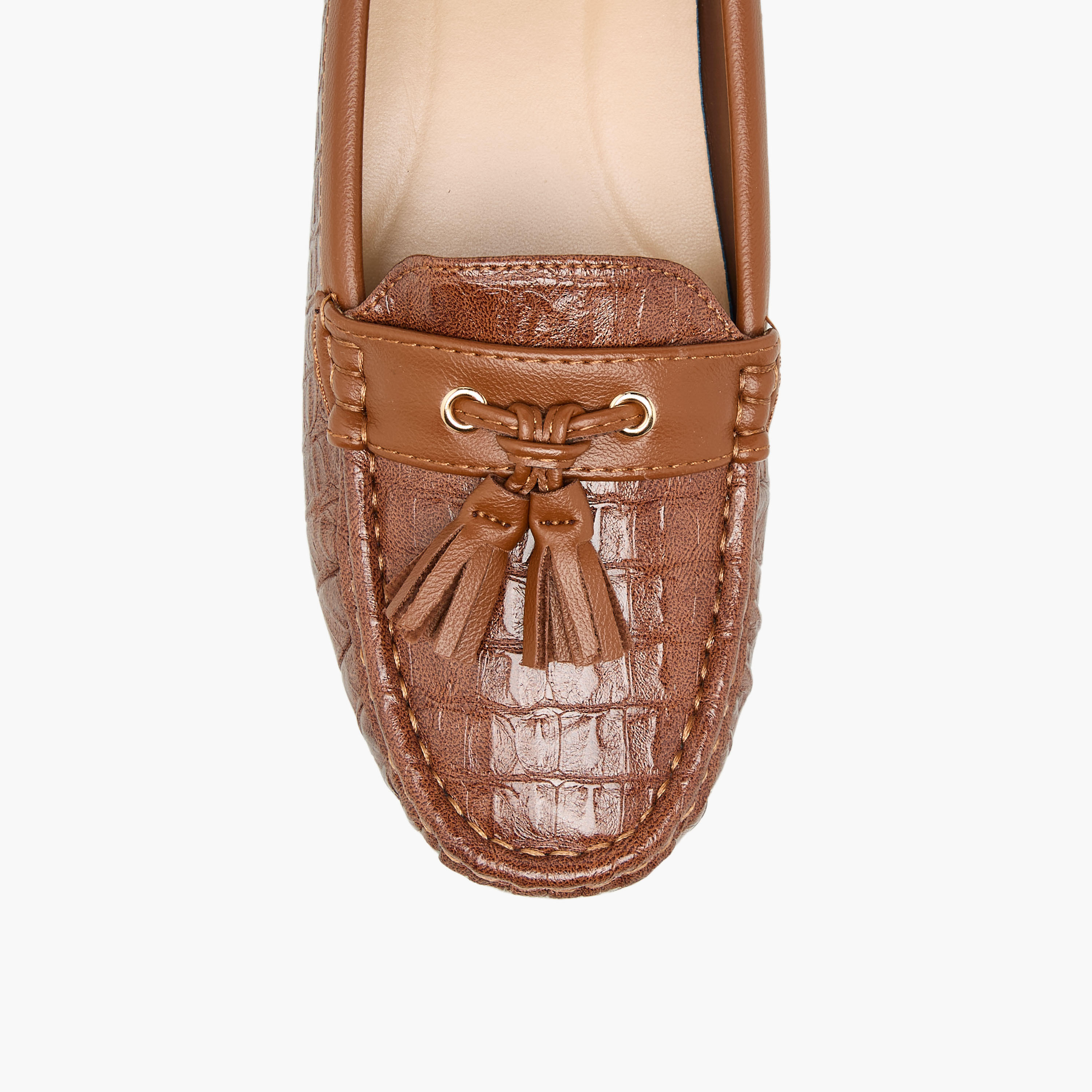 Le Confort Women Tassel Detail Loafers-women-shoes-flats-loafers-image-4