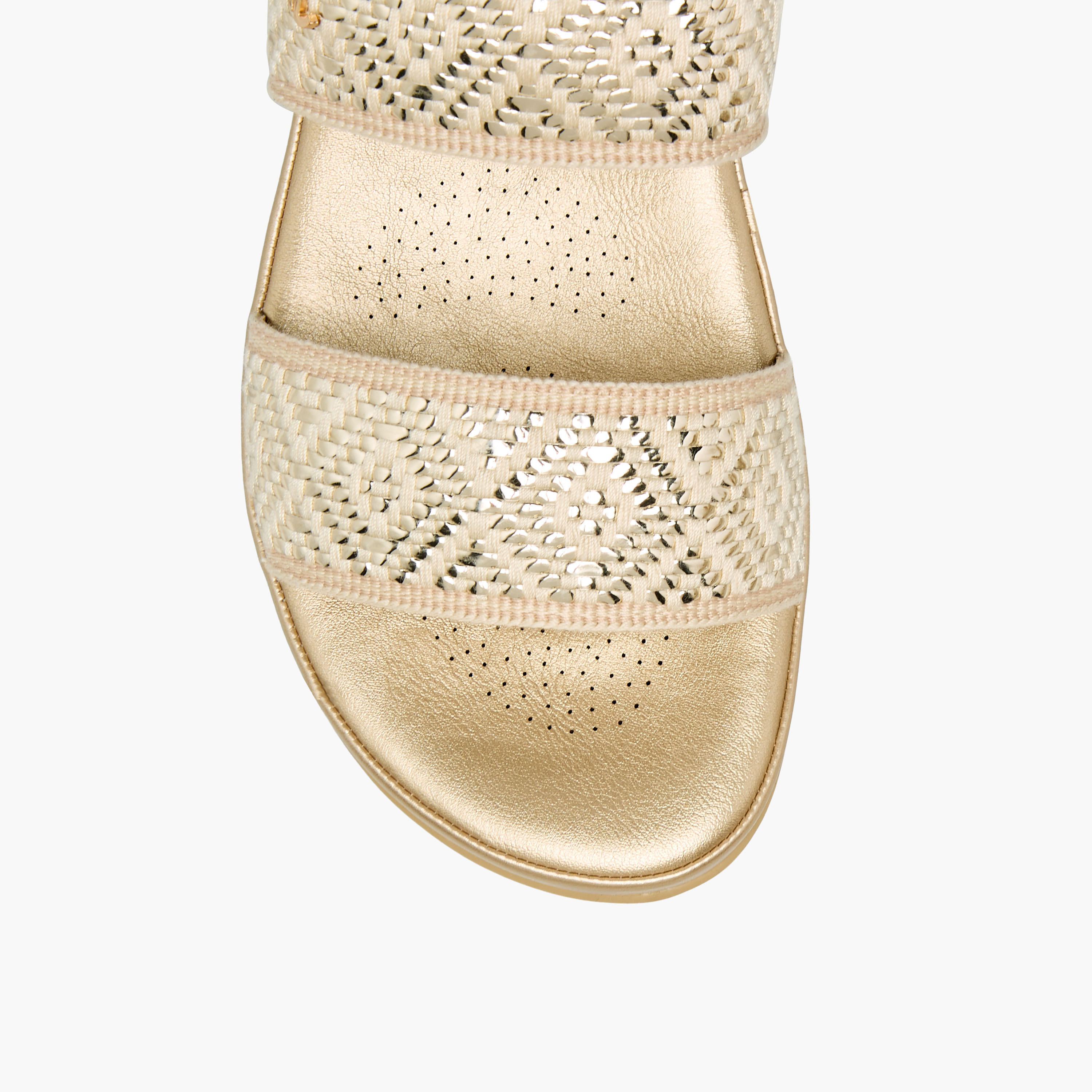 Le Confort Women Embellished Raffia Sandals-women-shoes-flats-sandals-image-4