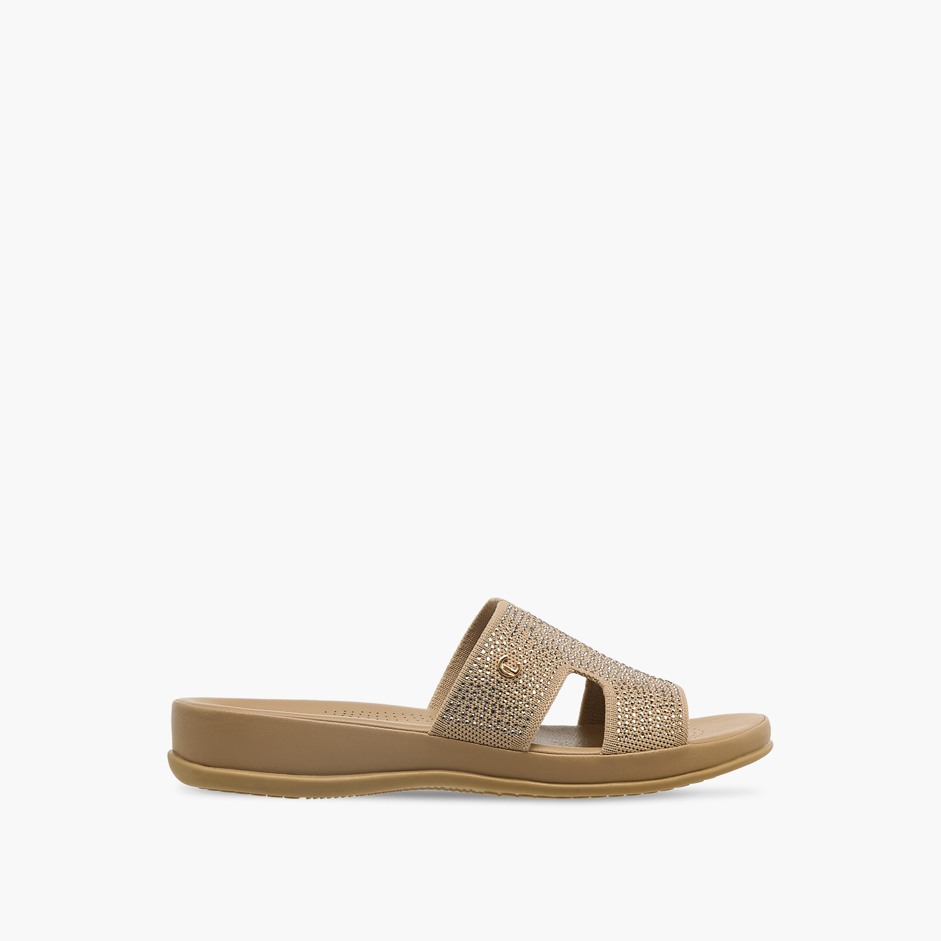 Le Confort Women Embellished Slide Sandals-women-shoes-flats-sandals-image-3