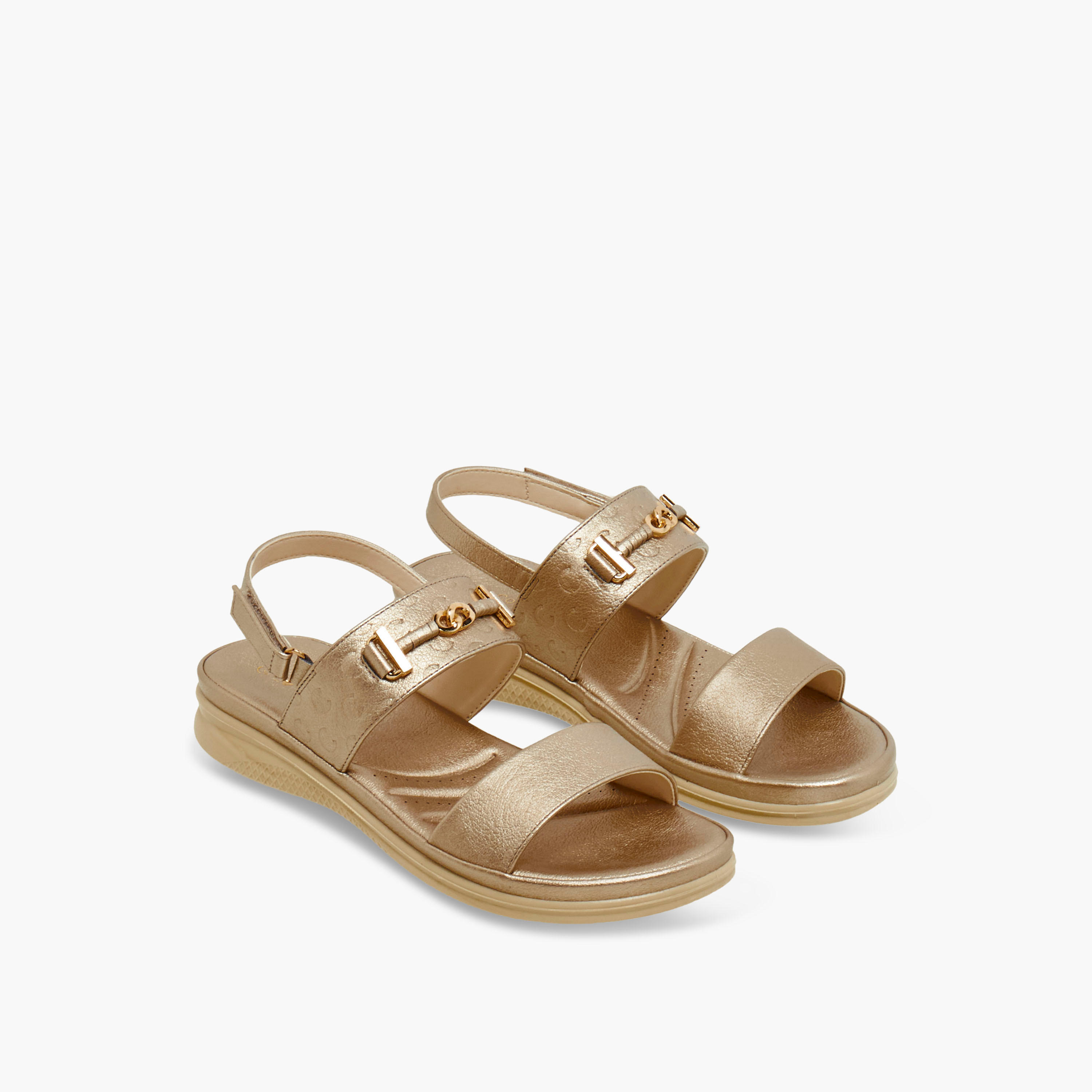 Le Confort Women Hook & Loop Sandals-women-shoes-flats-sandals-image-1