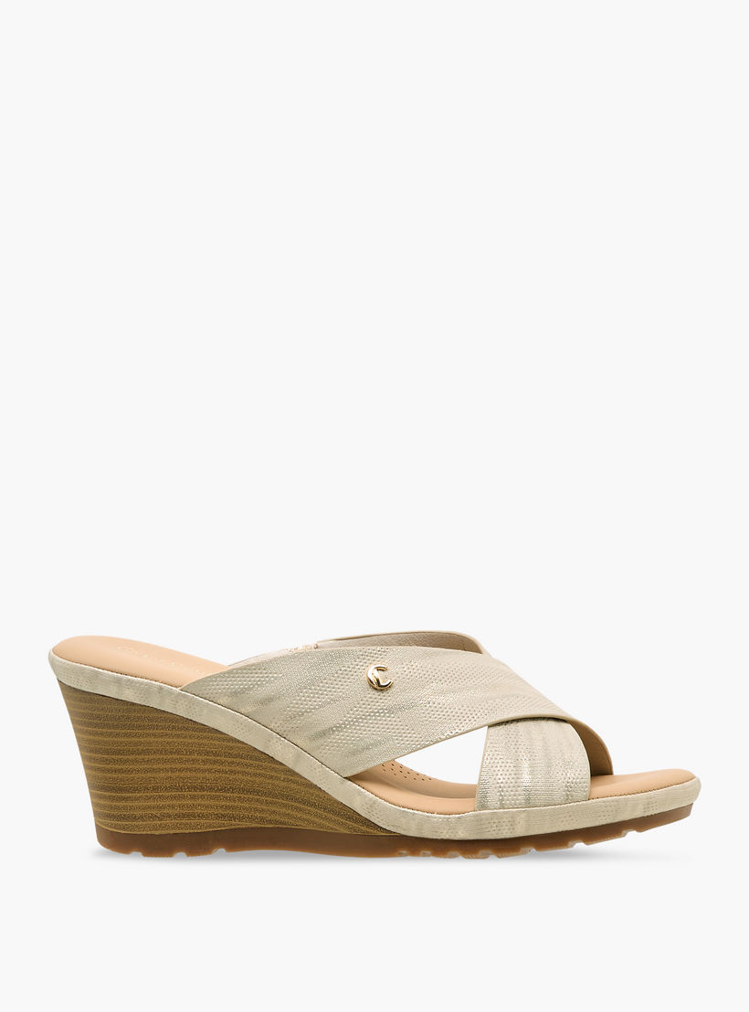 Le Confort Women Cross Strap Wedge Heel Sandals-women-shoes-sandals-heeled-image-4