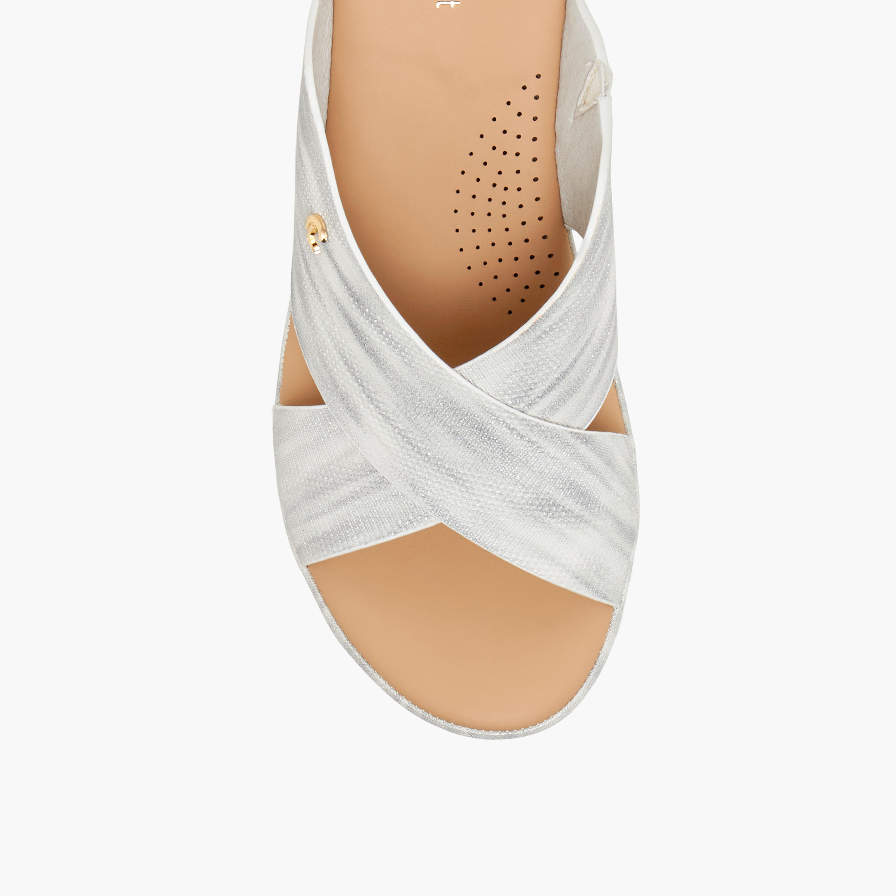 Le Confort Women Cross Strap Wedge Heel Sandals-women-shoes-sandals-heeled-image-4