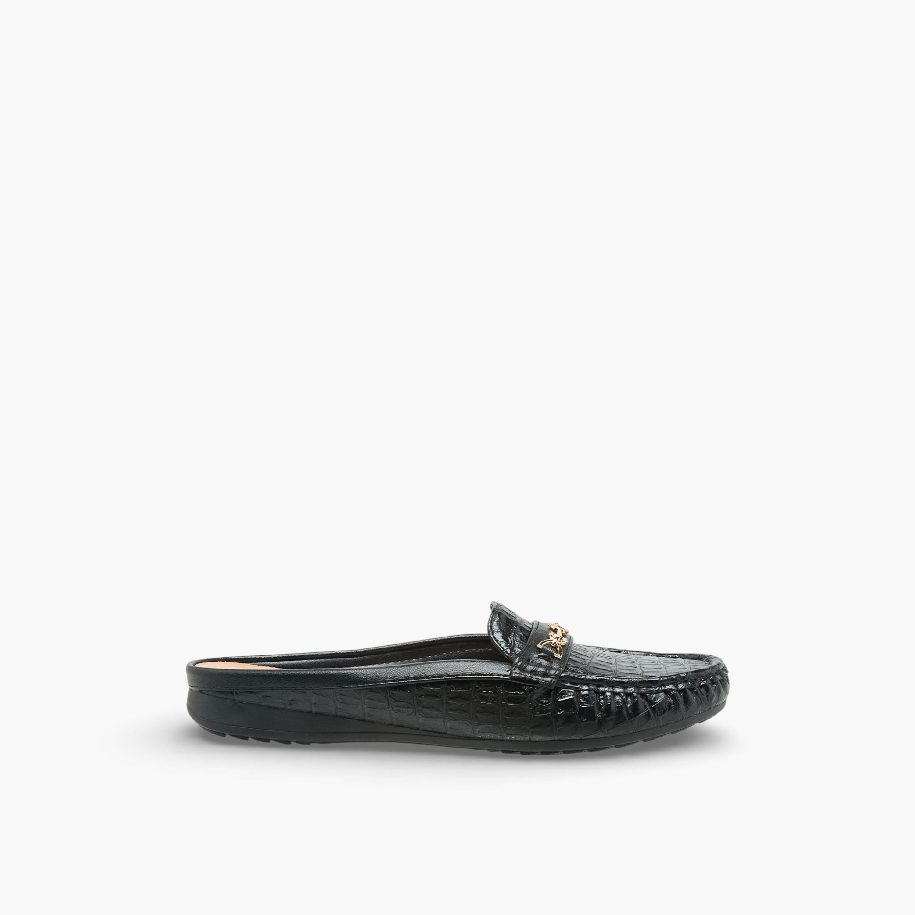 Le Confort Women Metal Accent Mules-women-shoes-flats-mules-image-3