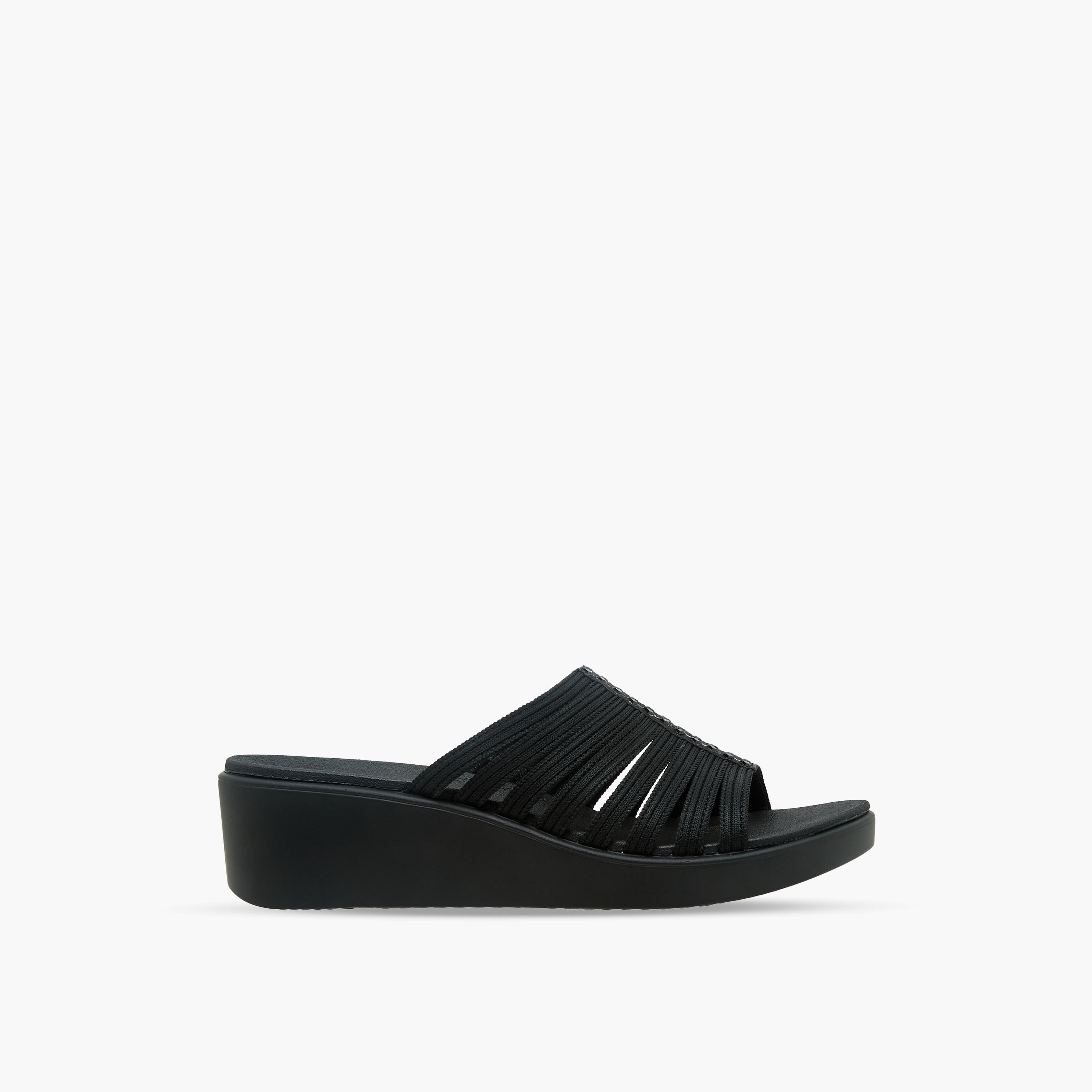 Le Confort Women Textured Flyknit Wedge Heel Sandals-women-shoes-sandals-heeled-image-3