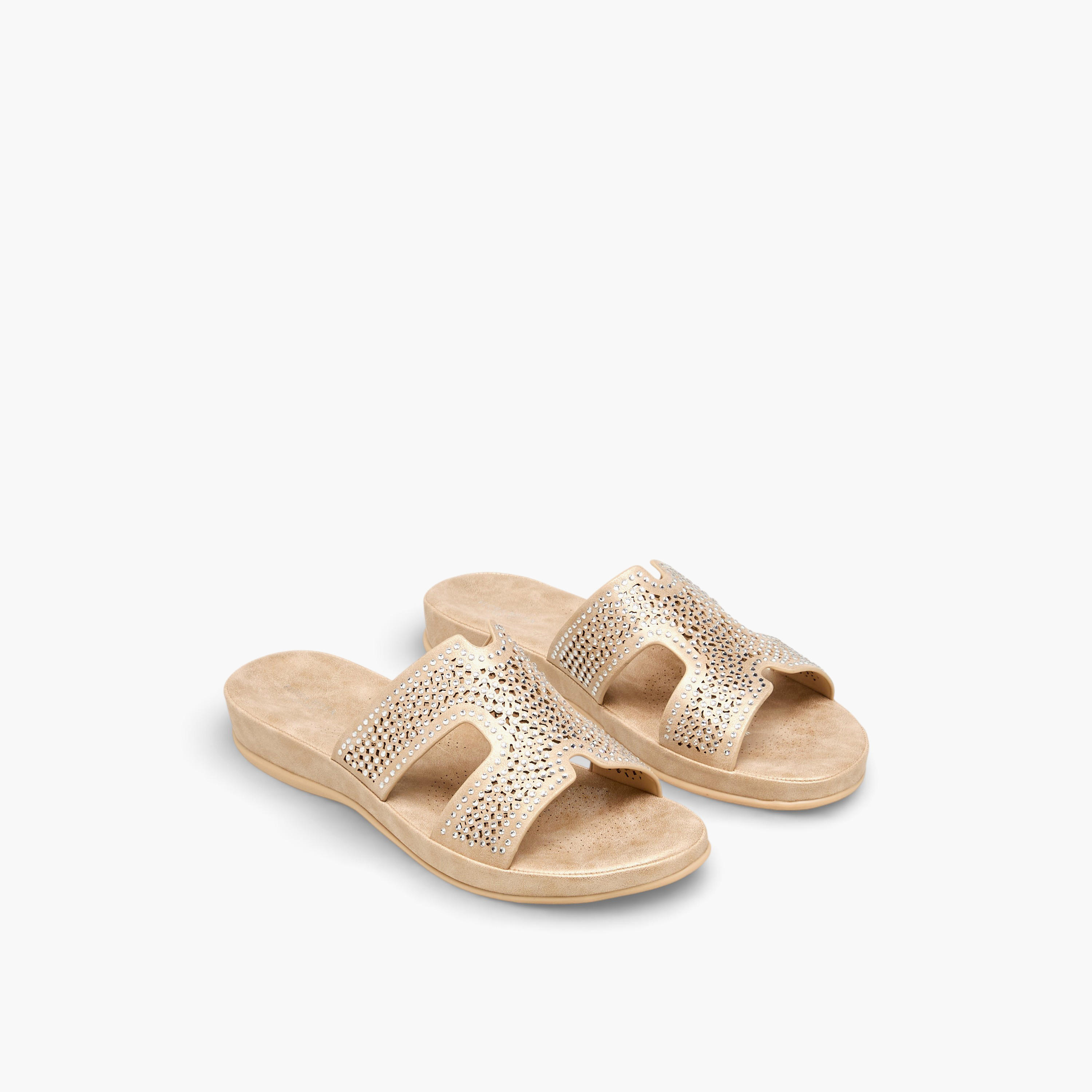 Flora Bella Women Embellished Slip-On Sandals-women-shoes-flats-sandals-image-1