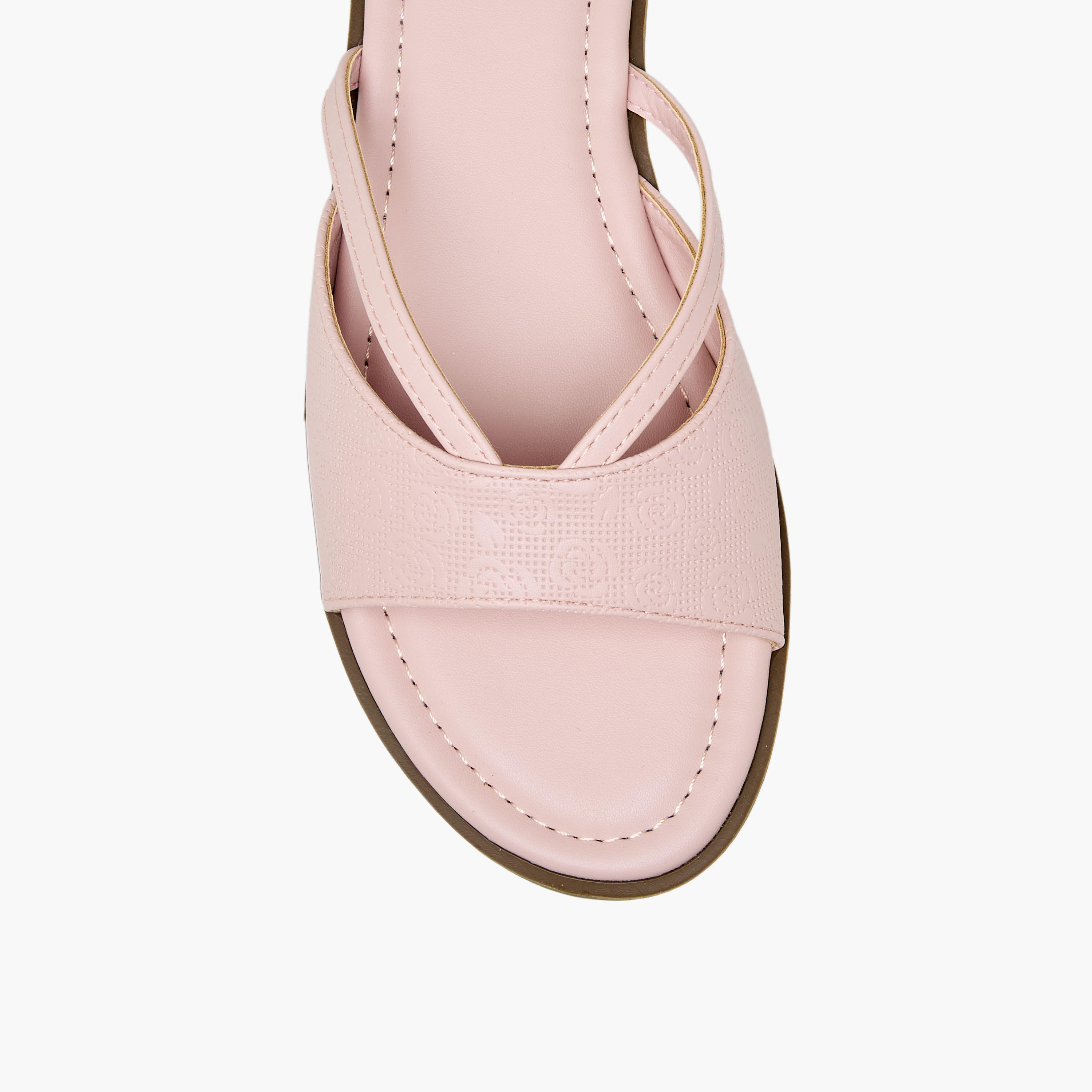 Flora Bella Women Textured Slip-On Flat Sandals-women-shoes-flats-sandals-image-4